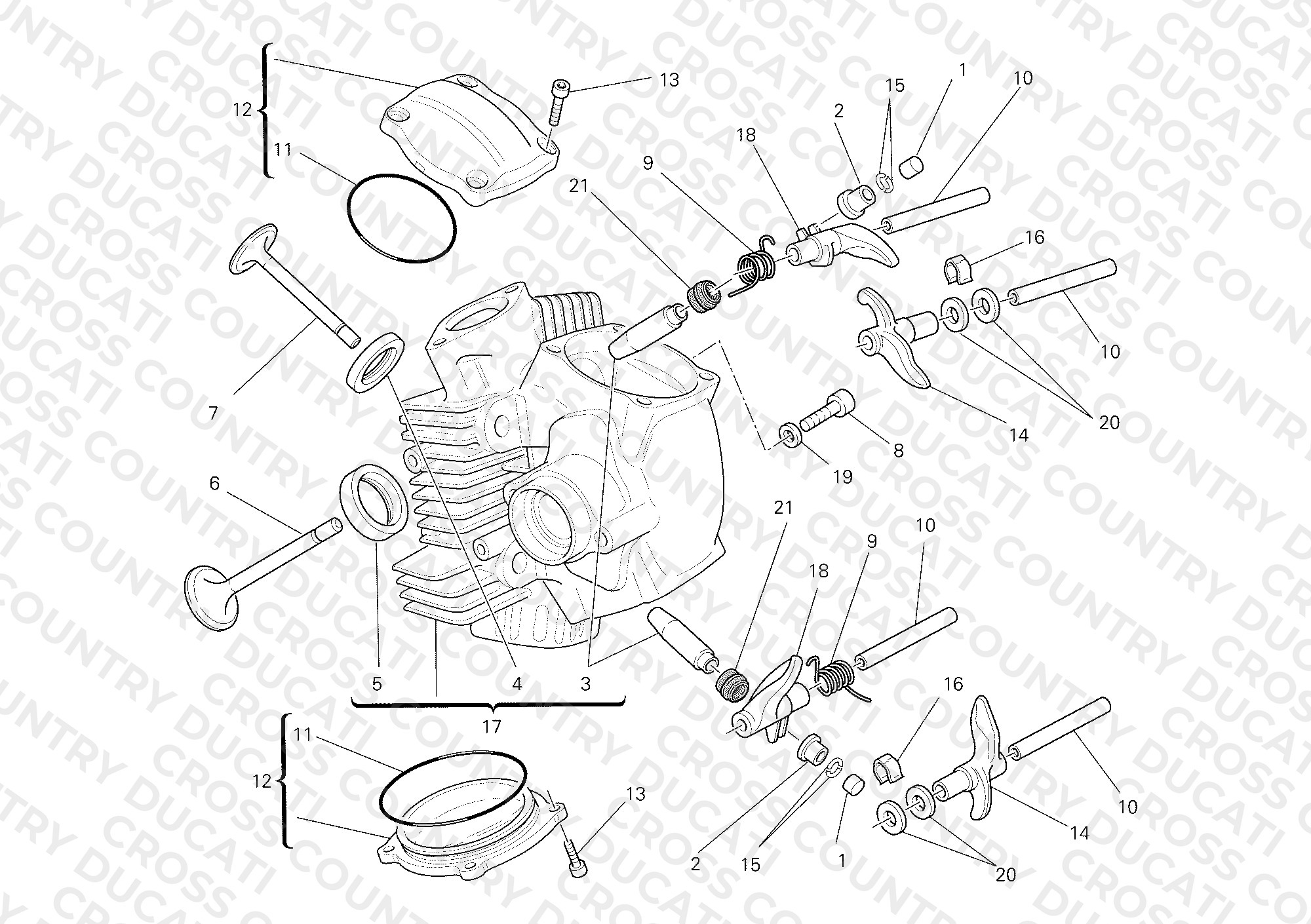 Horizontal Cylinder Head