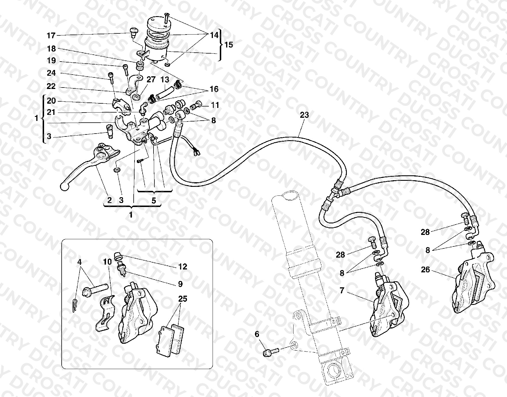 Front Brake System
