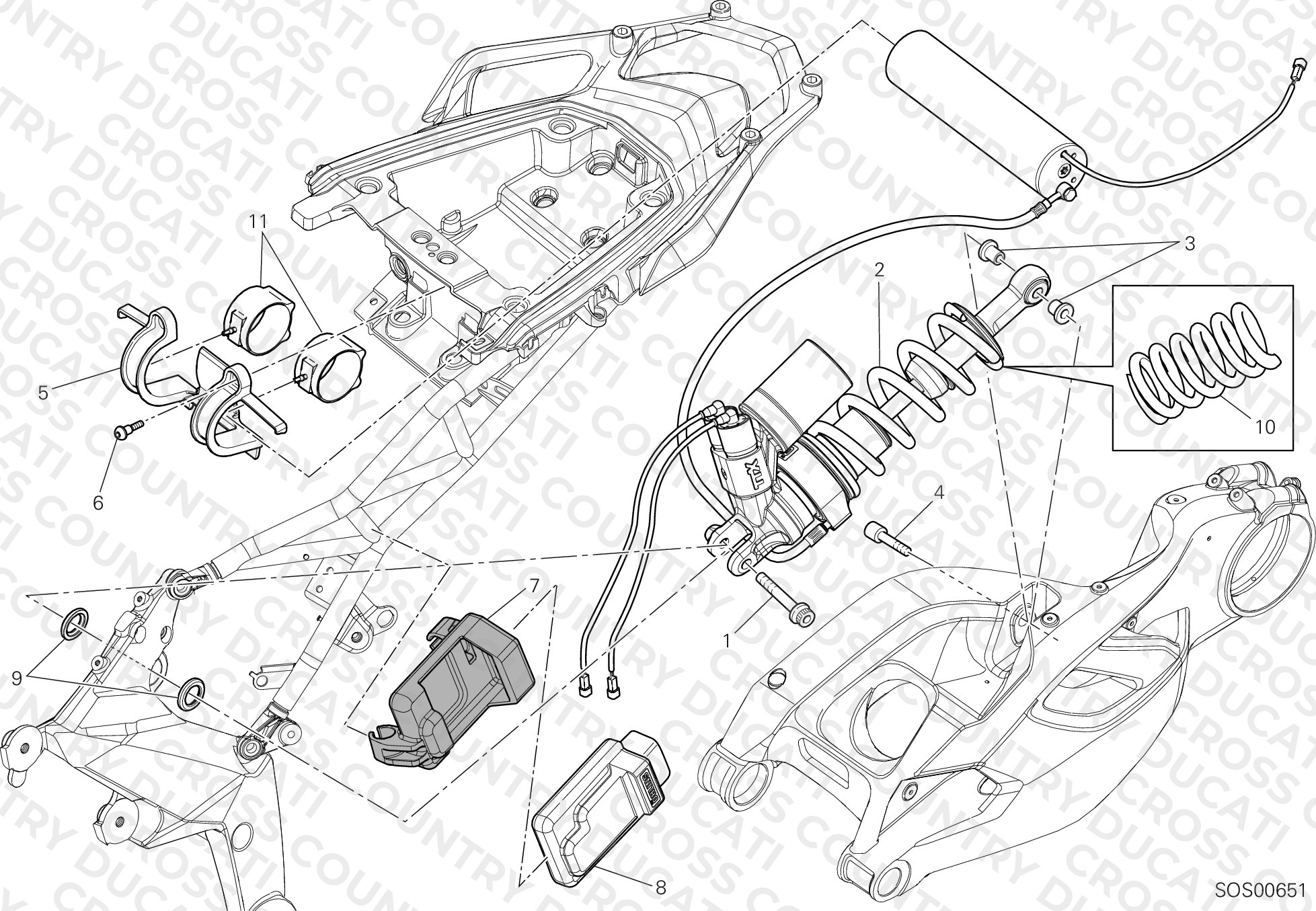 Rear Shock Absorber