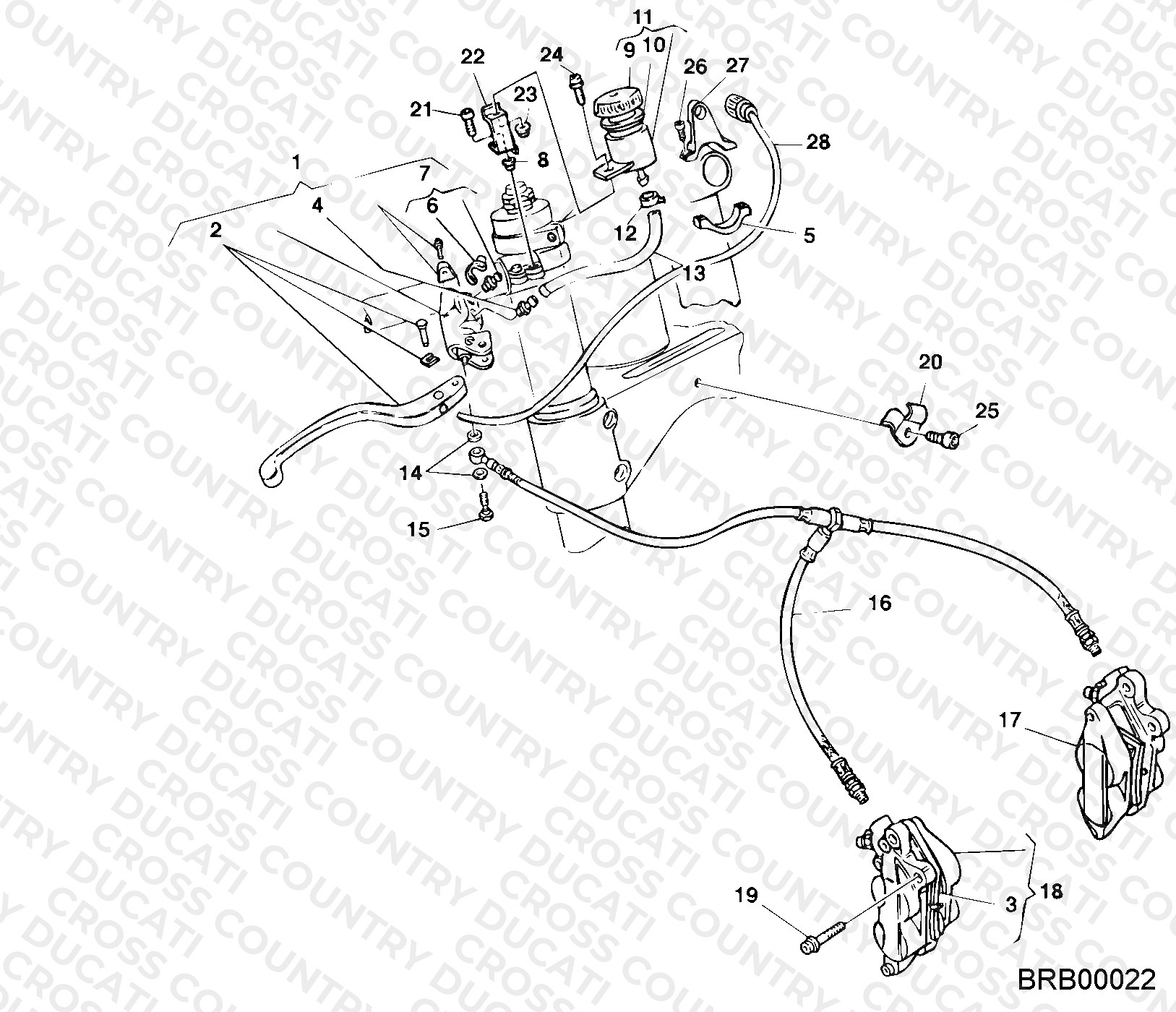 Front Brake System