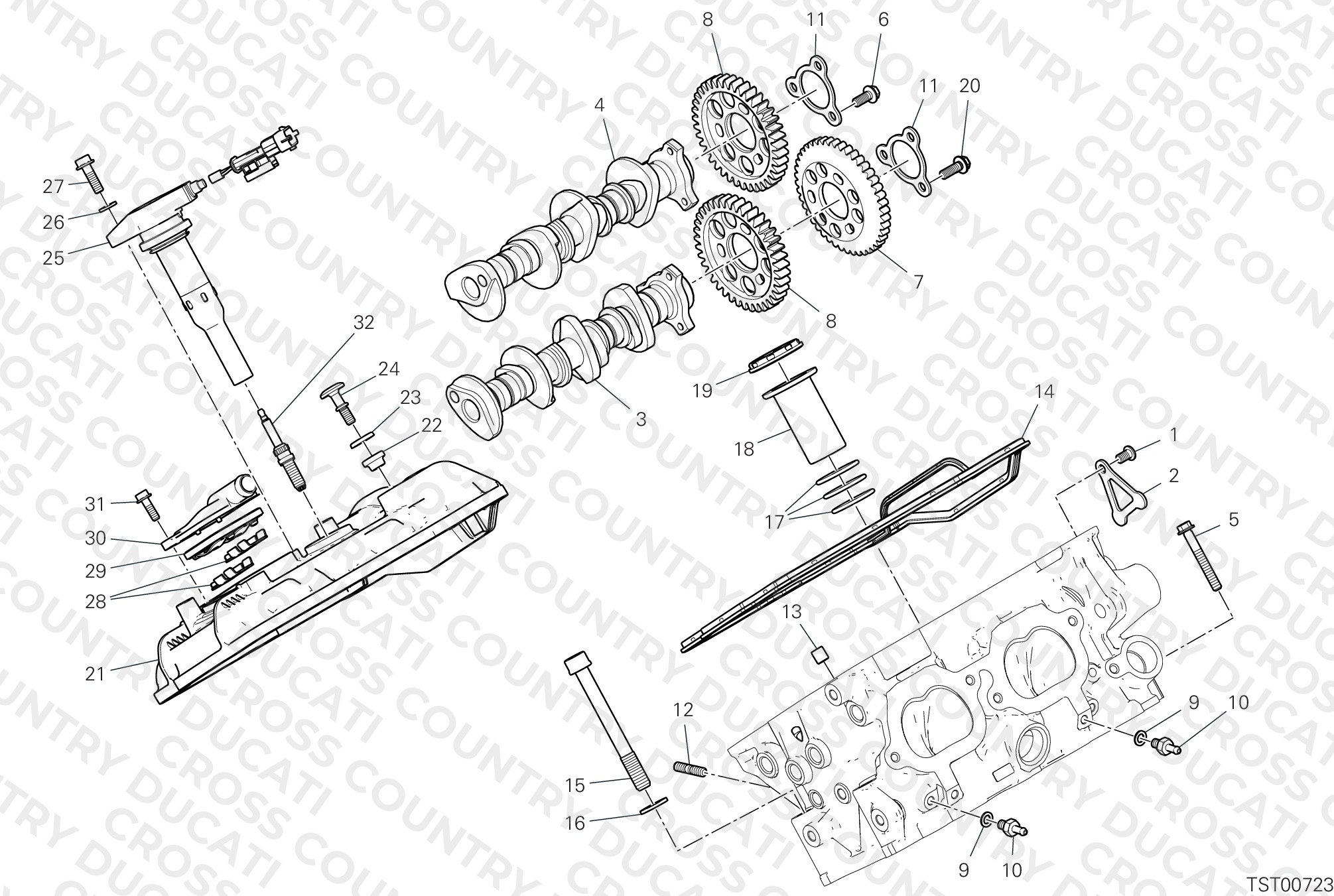 Rear Head - Timing System
