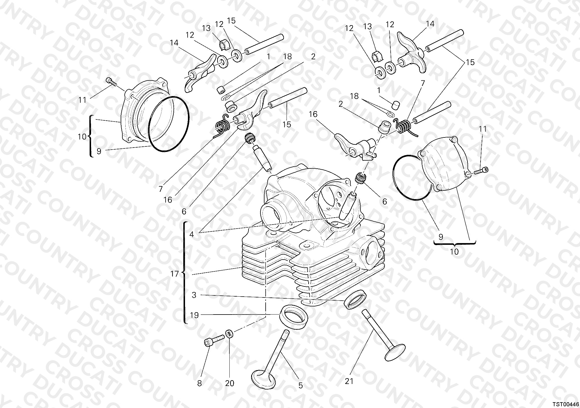 Vertical Cylinder Head