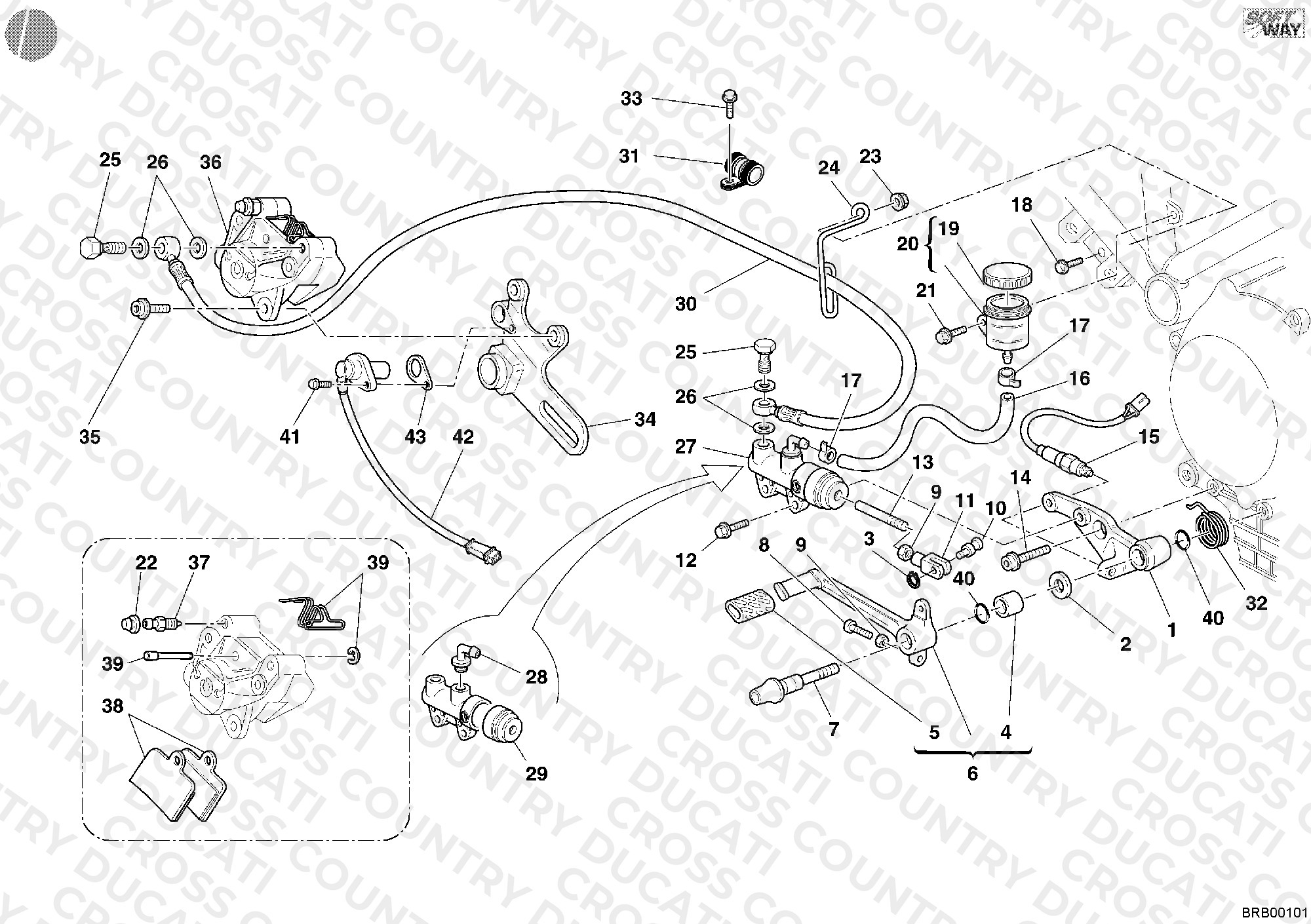 Rear Brake System