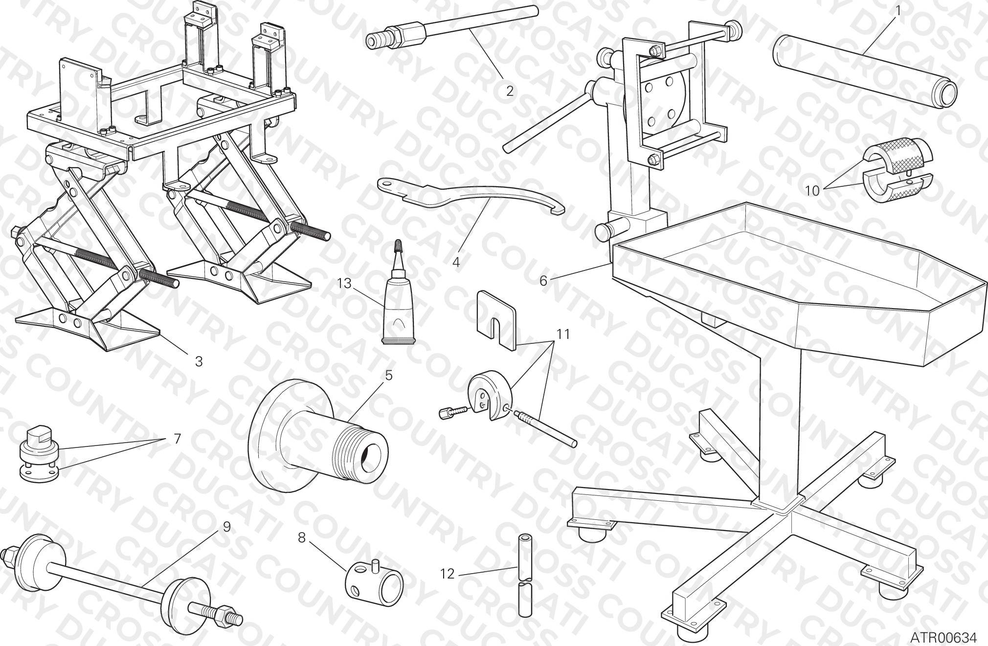 Workshop Service Tools (Frame)
