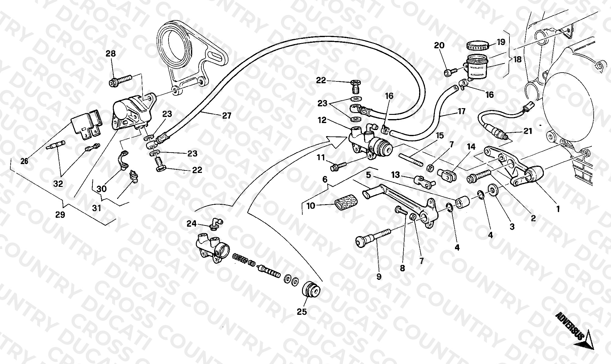Rear Brake System