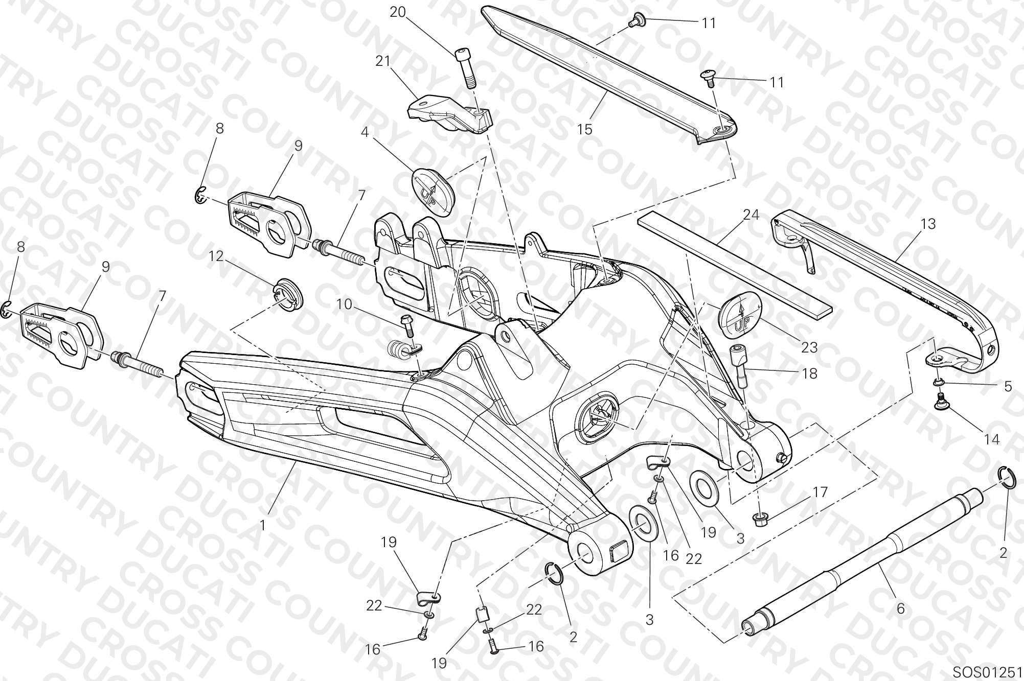 Rear Swinging Arm