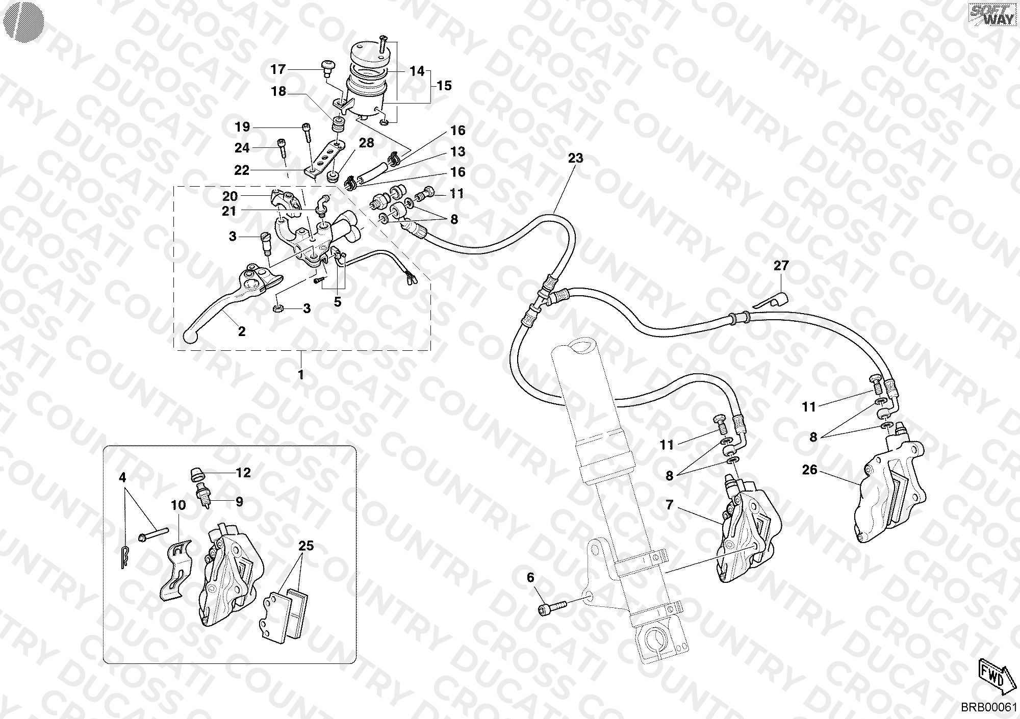 Front Brake System