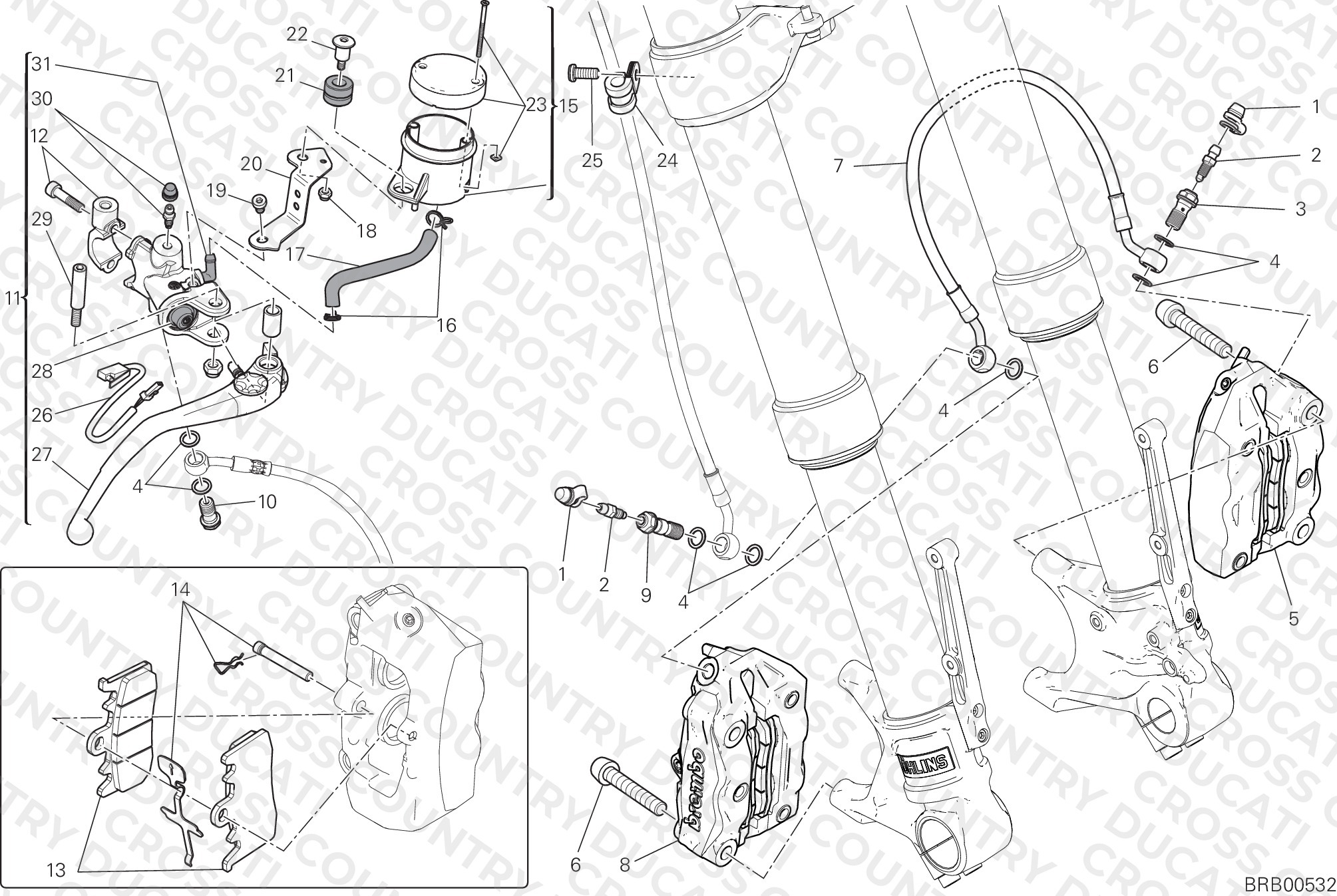 Front Brake System