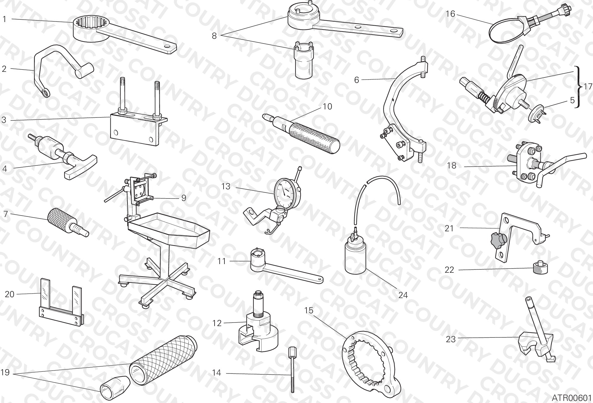 Workshop Service Tools, Engine