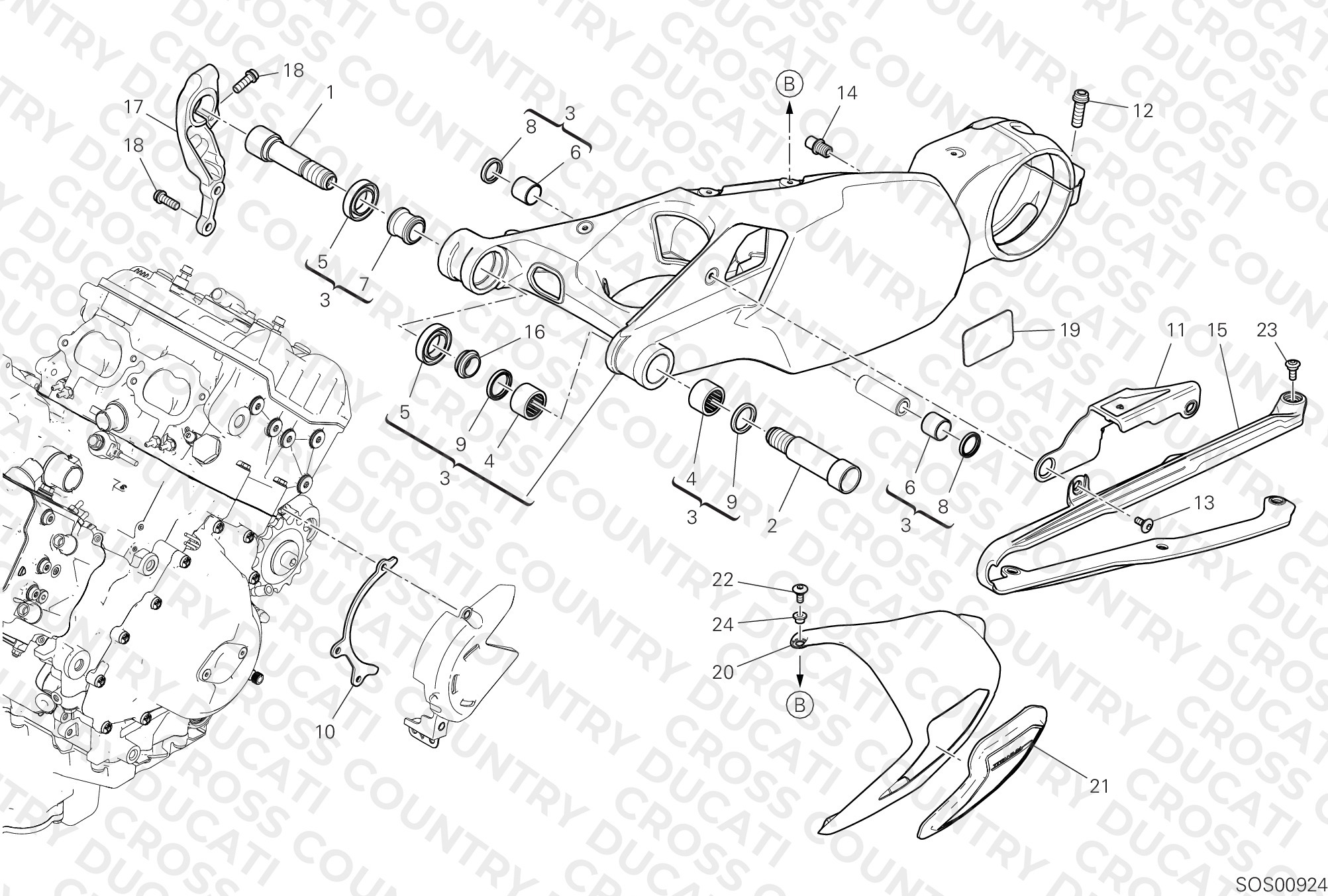 Rear Swinging Arm