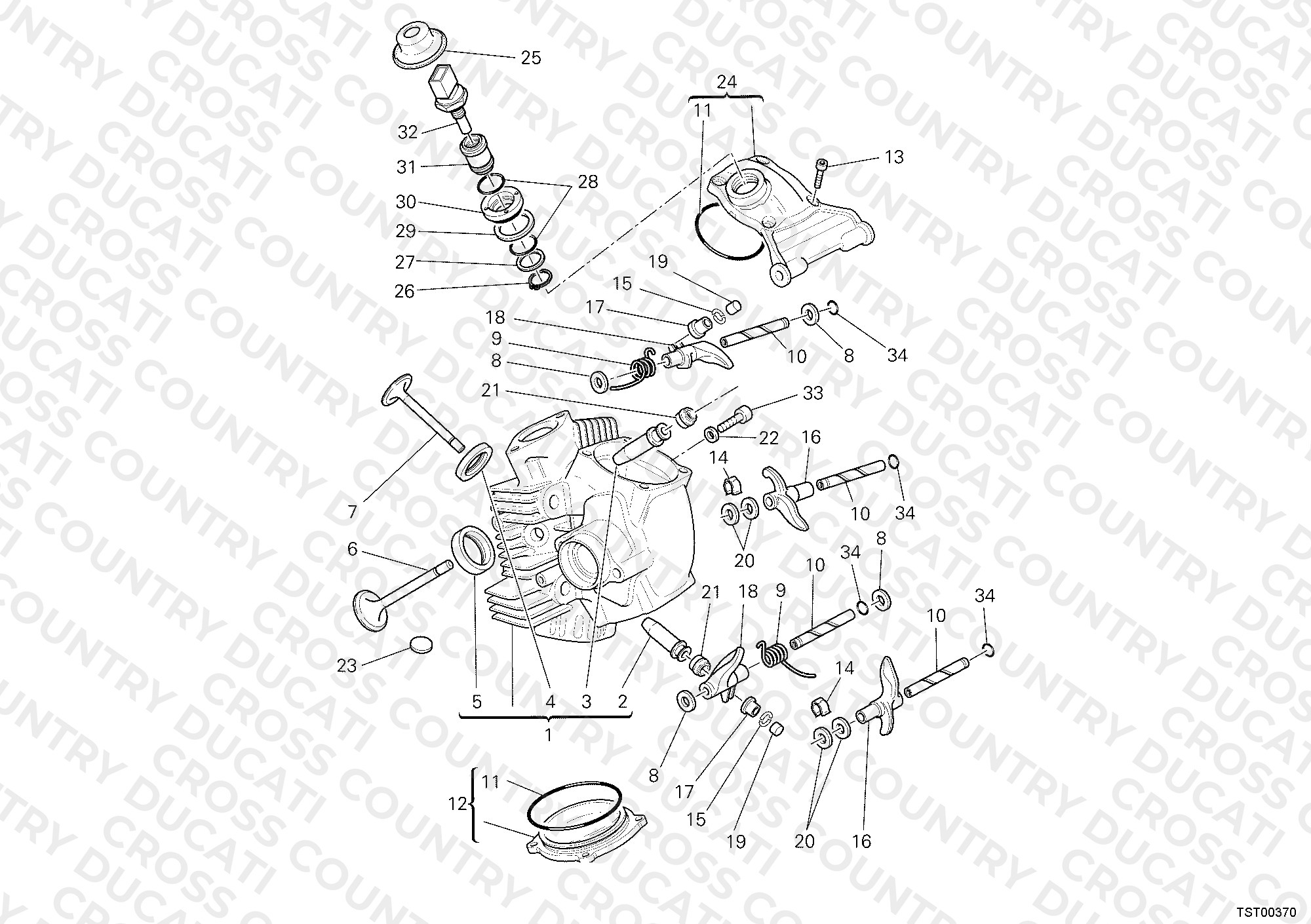 Horizontal Cylinder Head