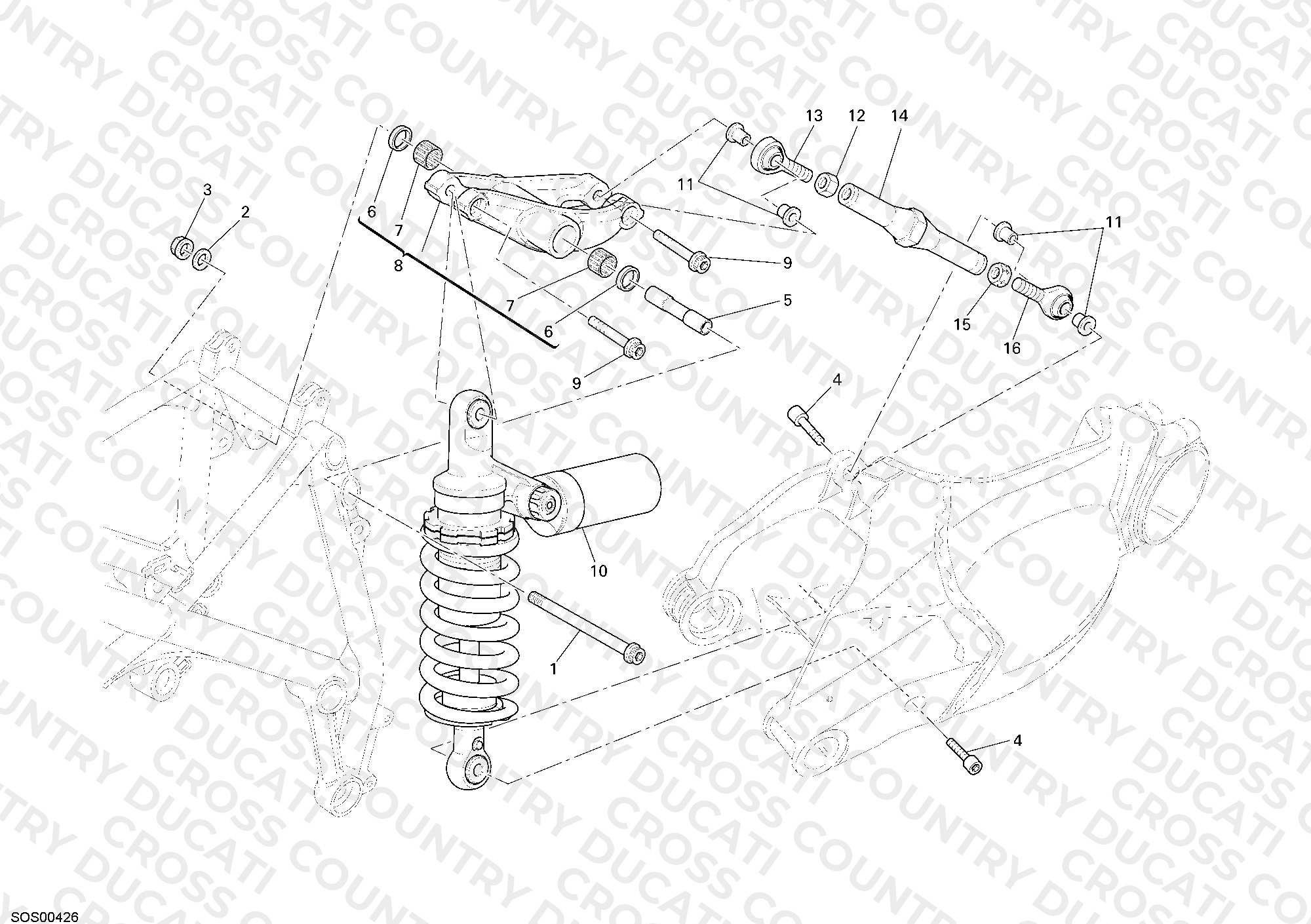 Rear Shock Absorber