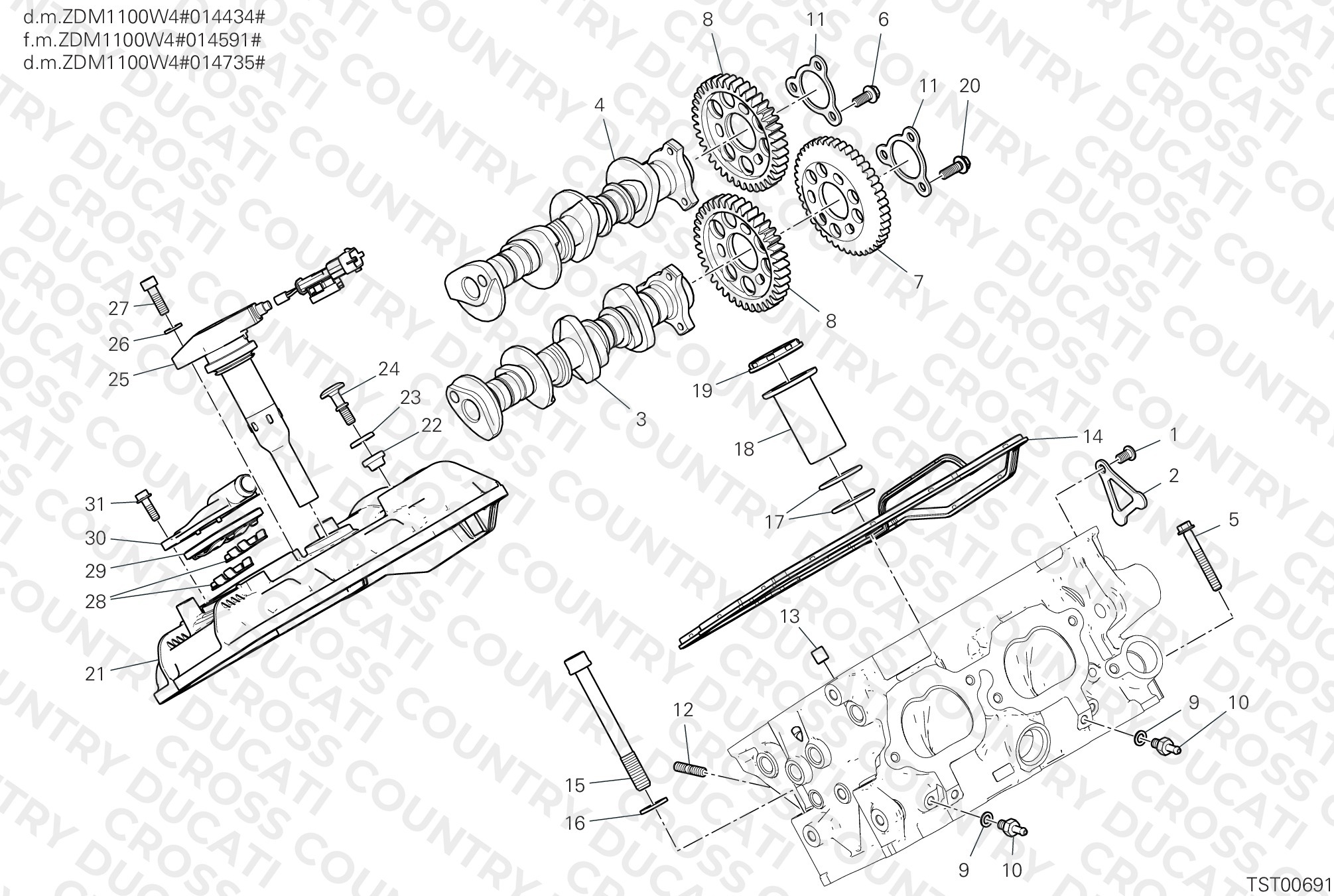 Rear Head - Timing System