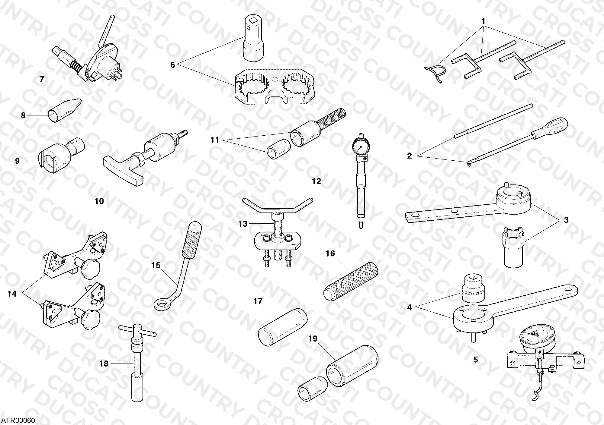 Workshop Service Tools, Engine
