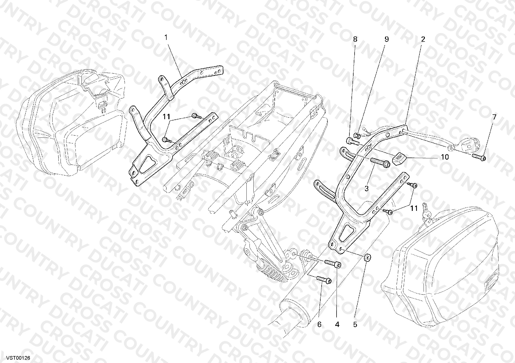 Panniers Fasteners