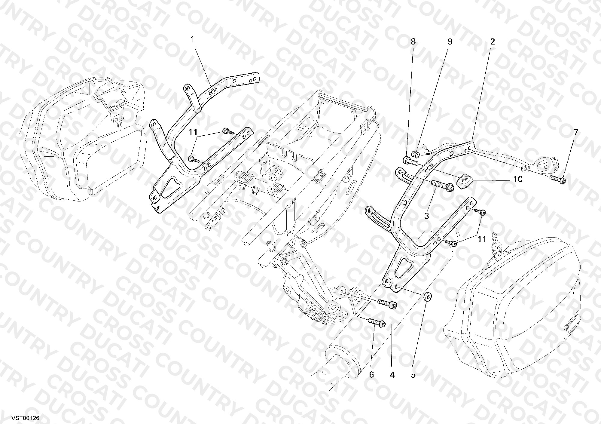 Panniers Fasteners