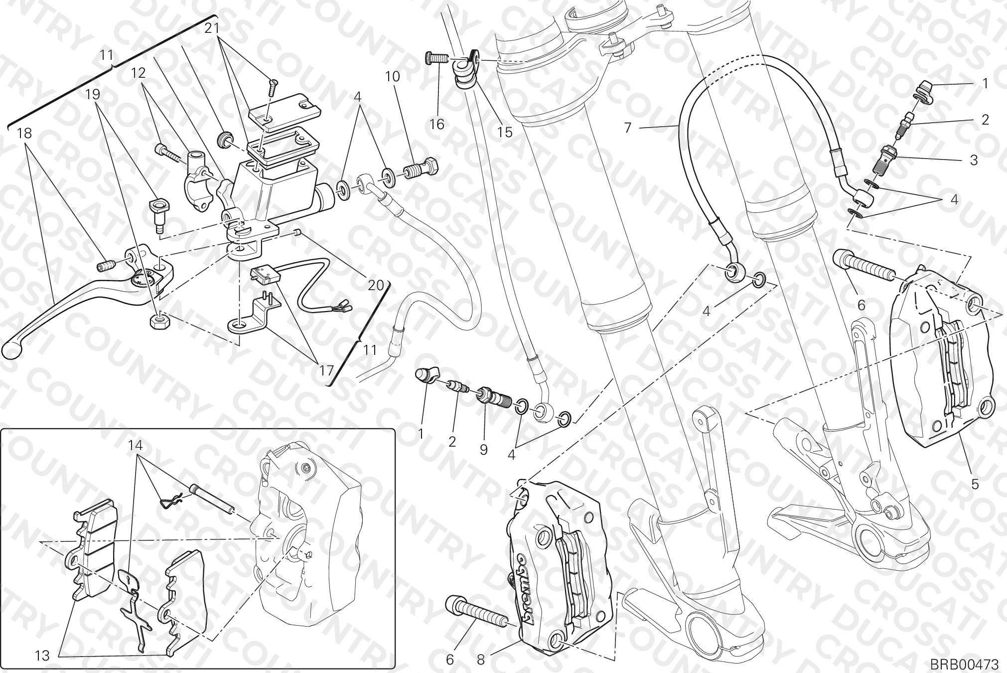 Front Brake System