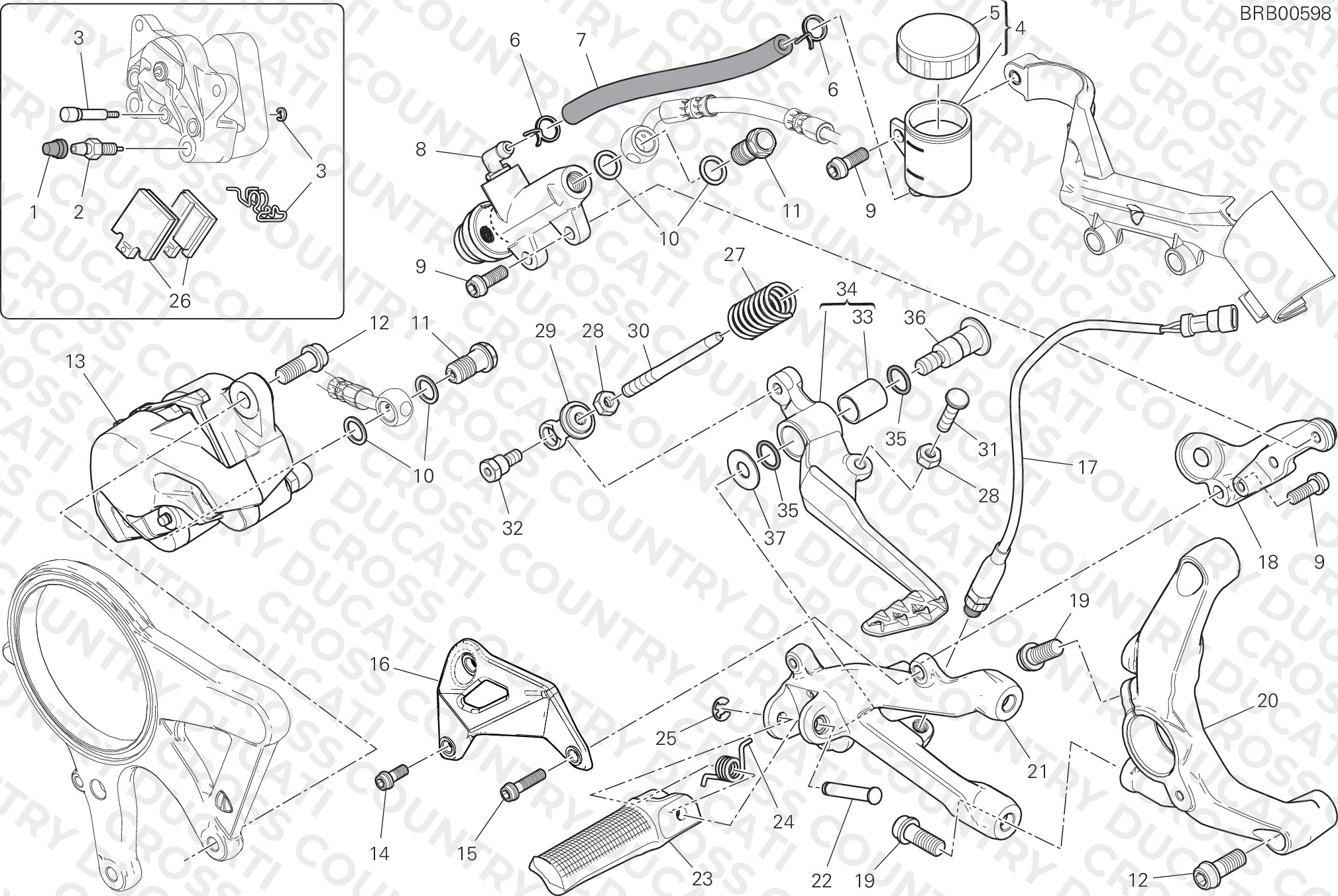 Rear Brake System