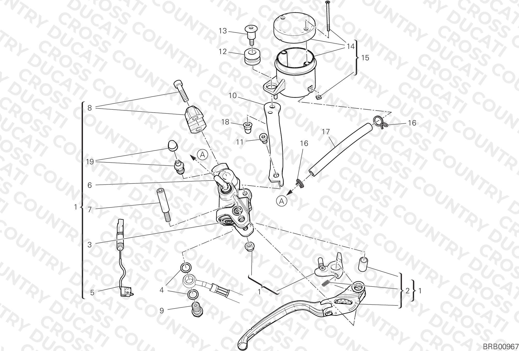 Front Brake Pump