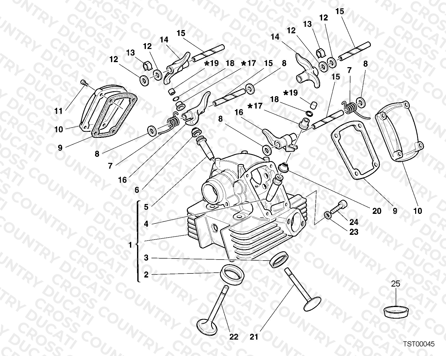 Vertical Cylinder Head
