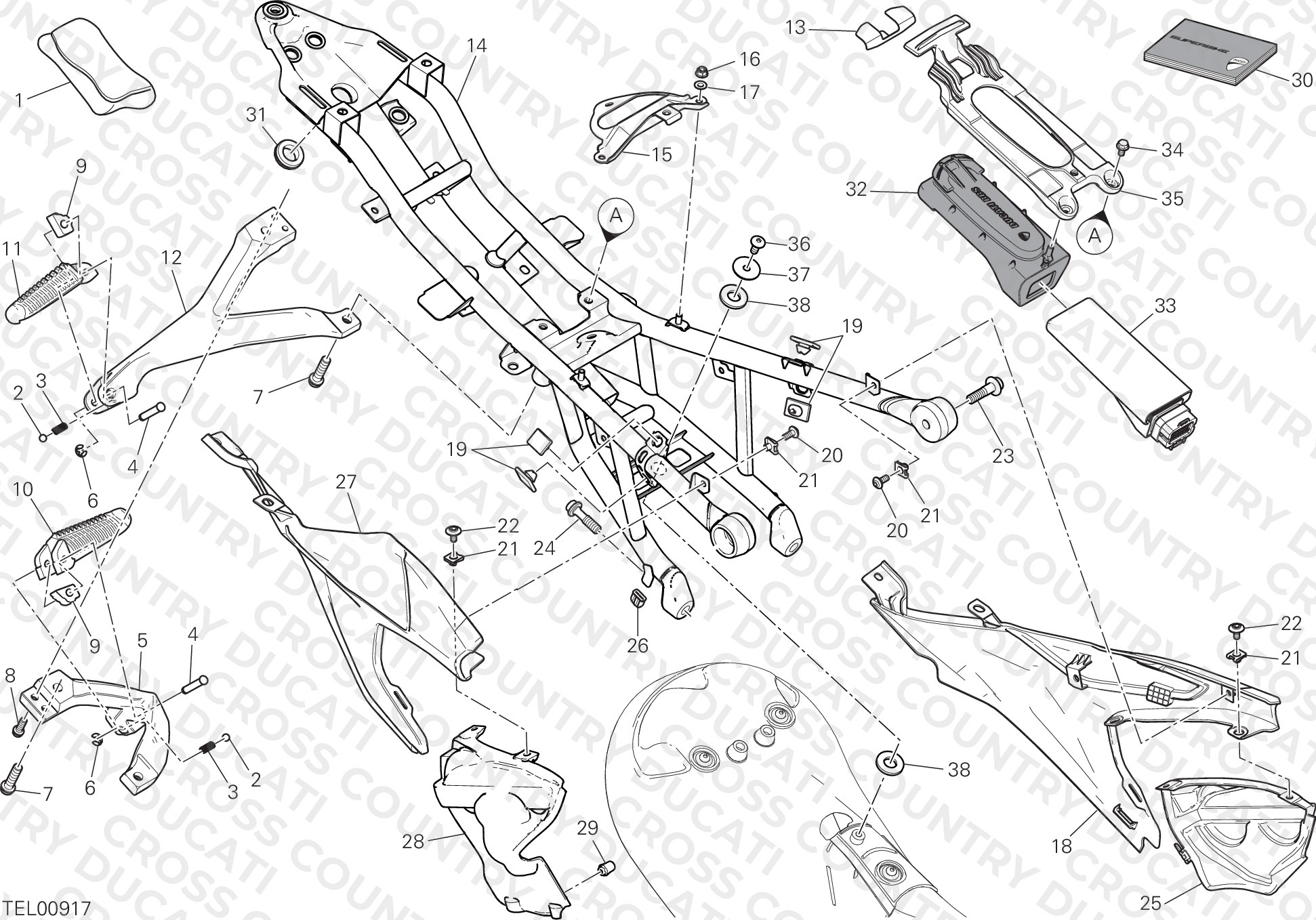 REAR FRAME COMP.