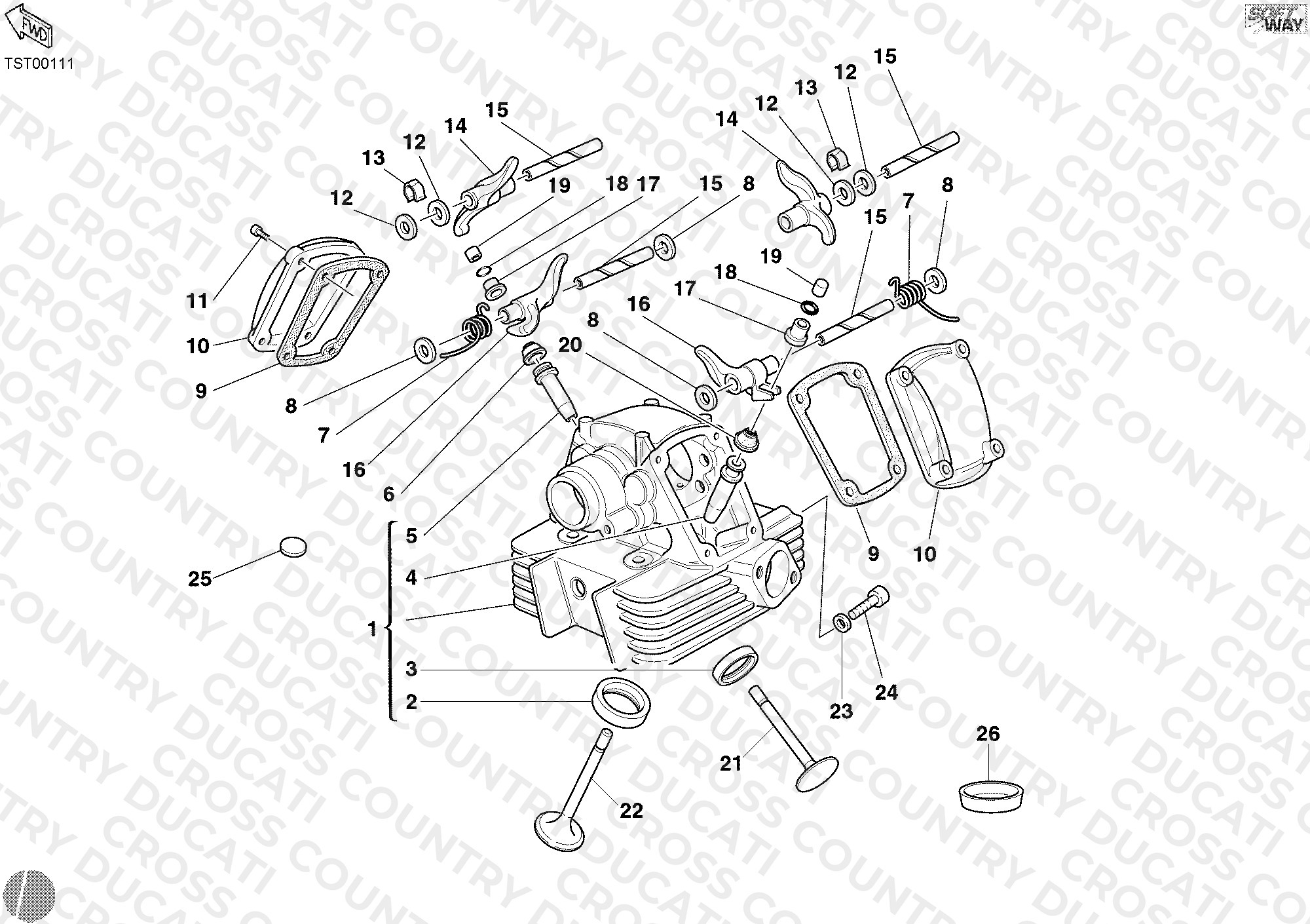 Vertical Cylinder Head