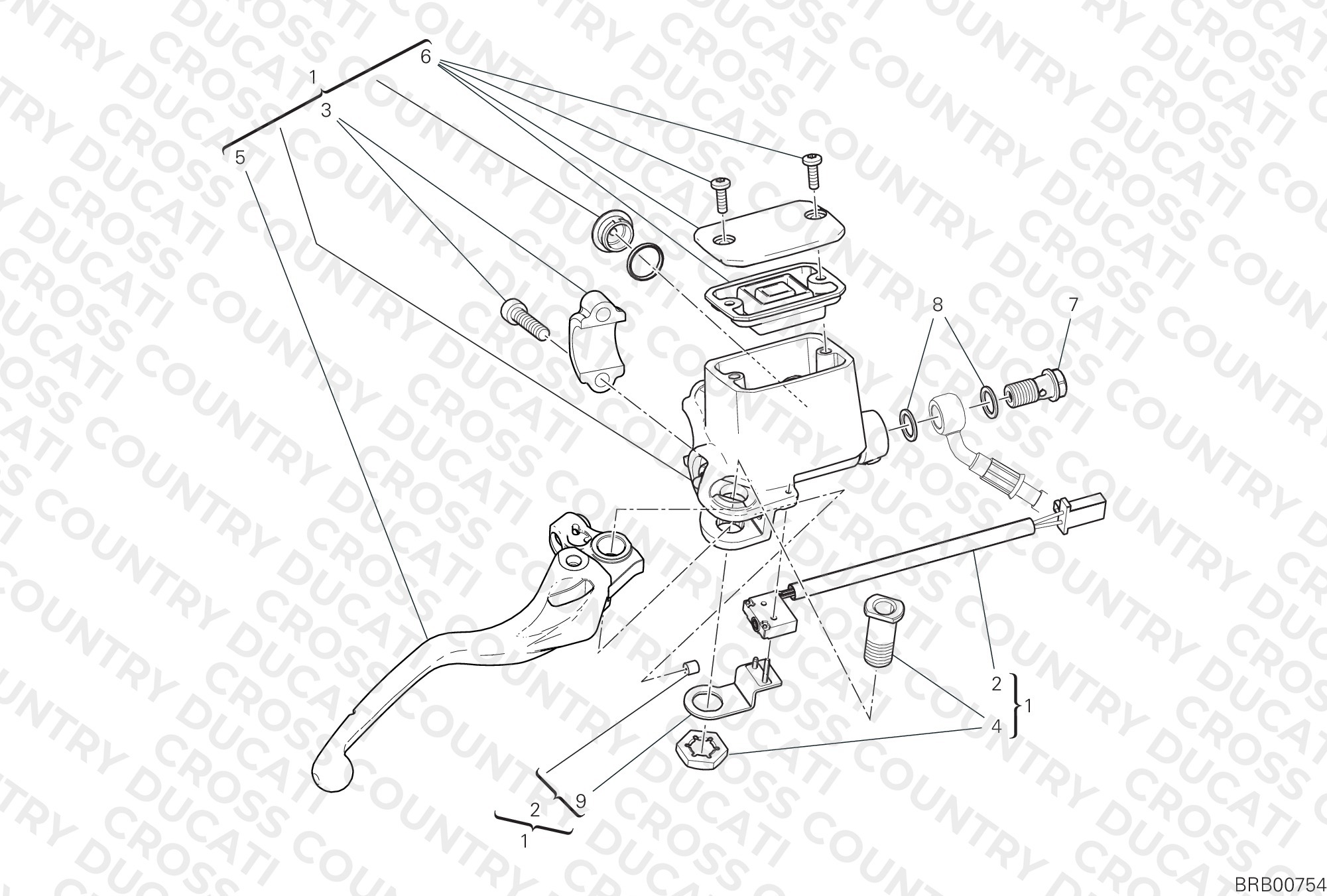 Front Brake Pump