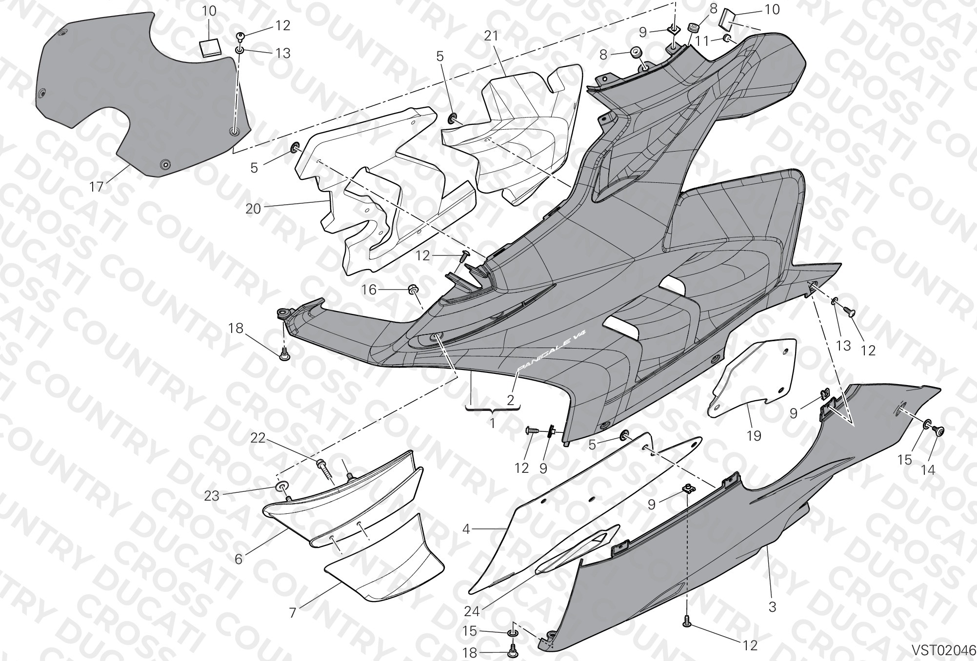 Fairing, Lh