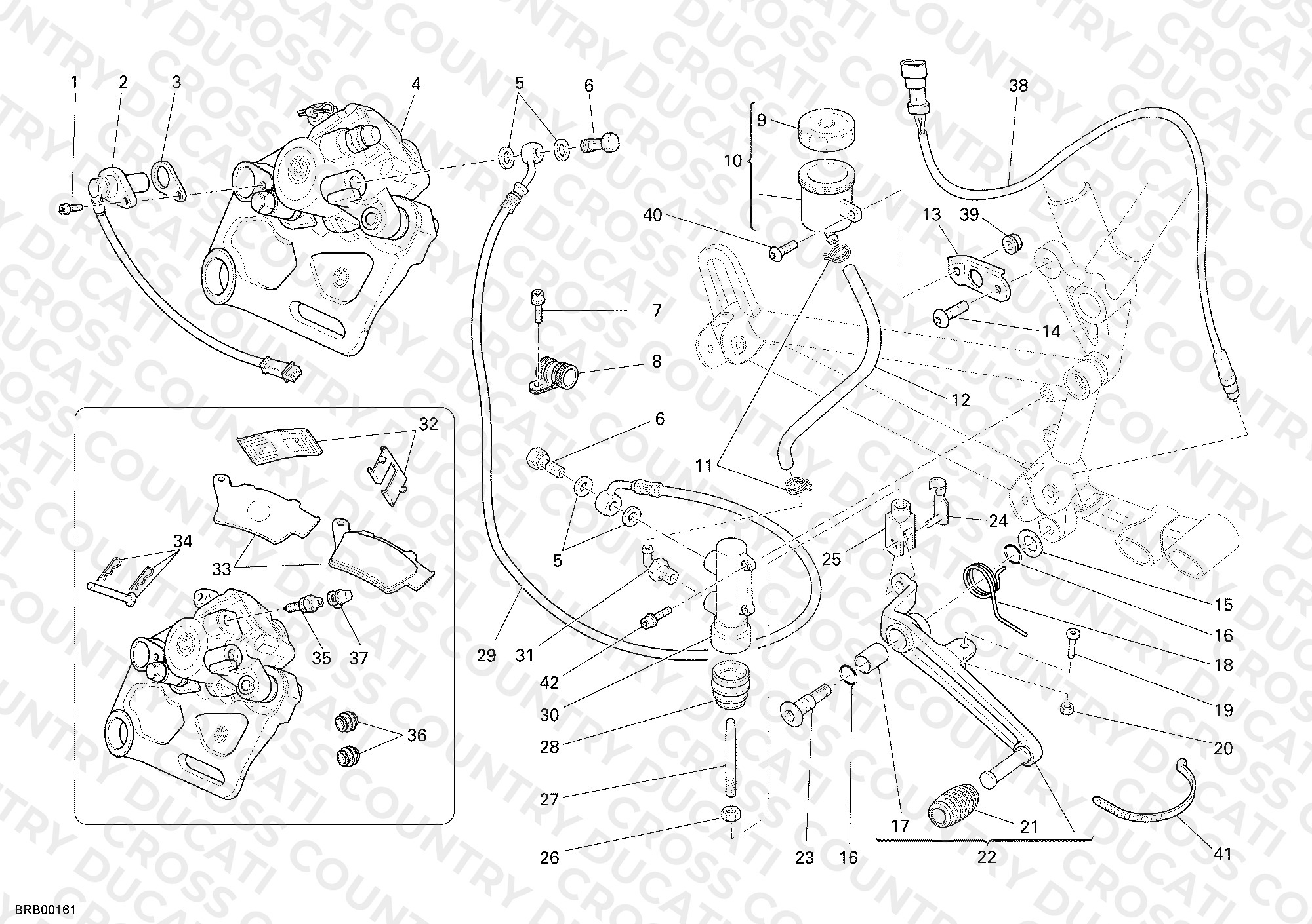 Rear Brake System