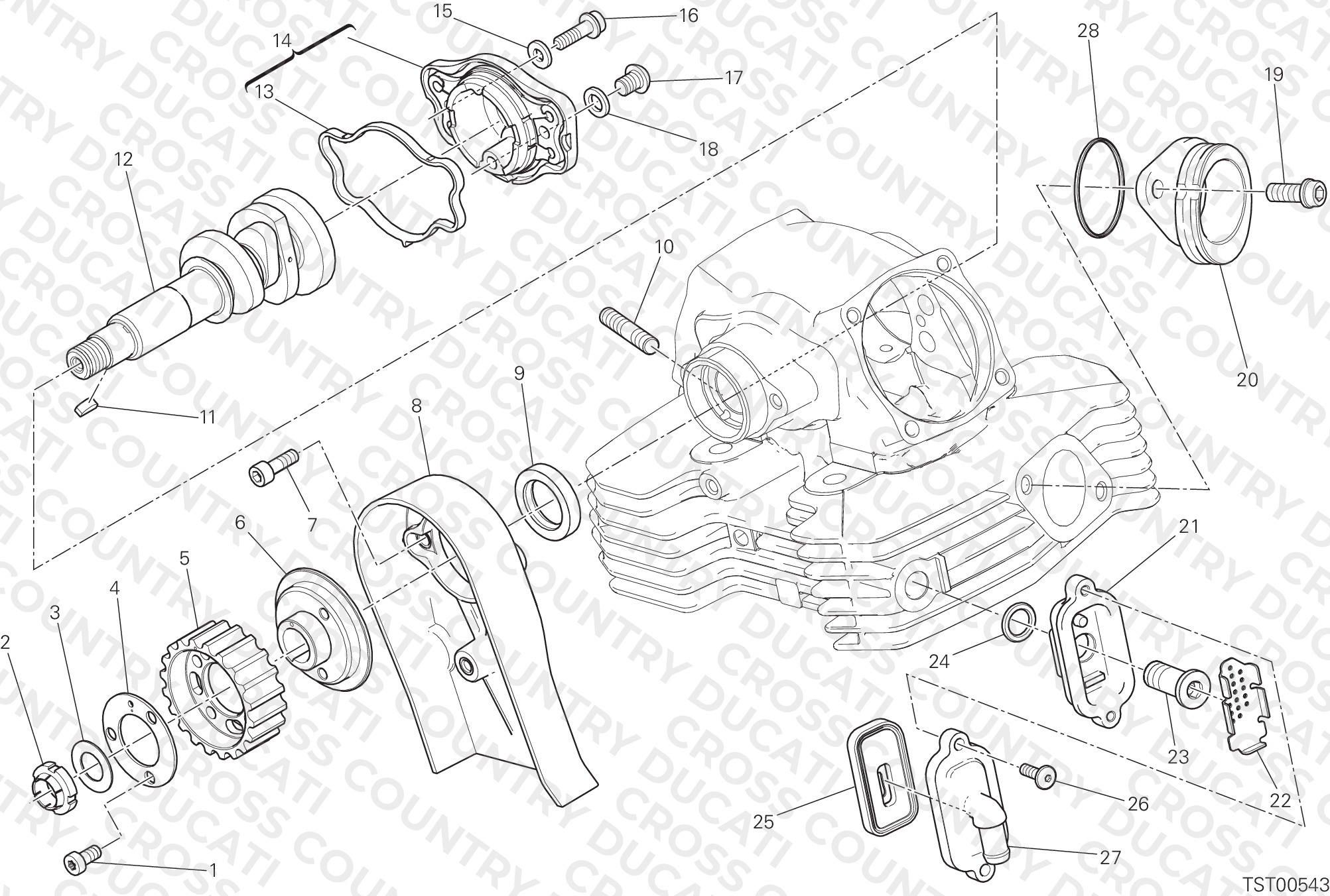Vertical Cylinder Head - Timing