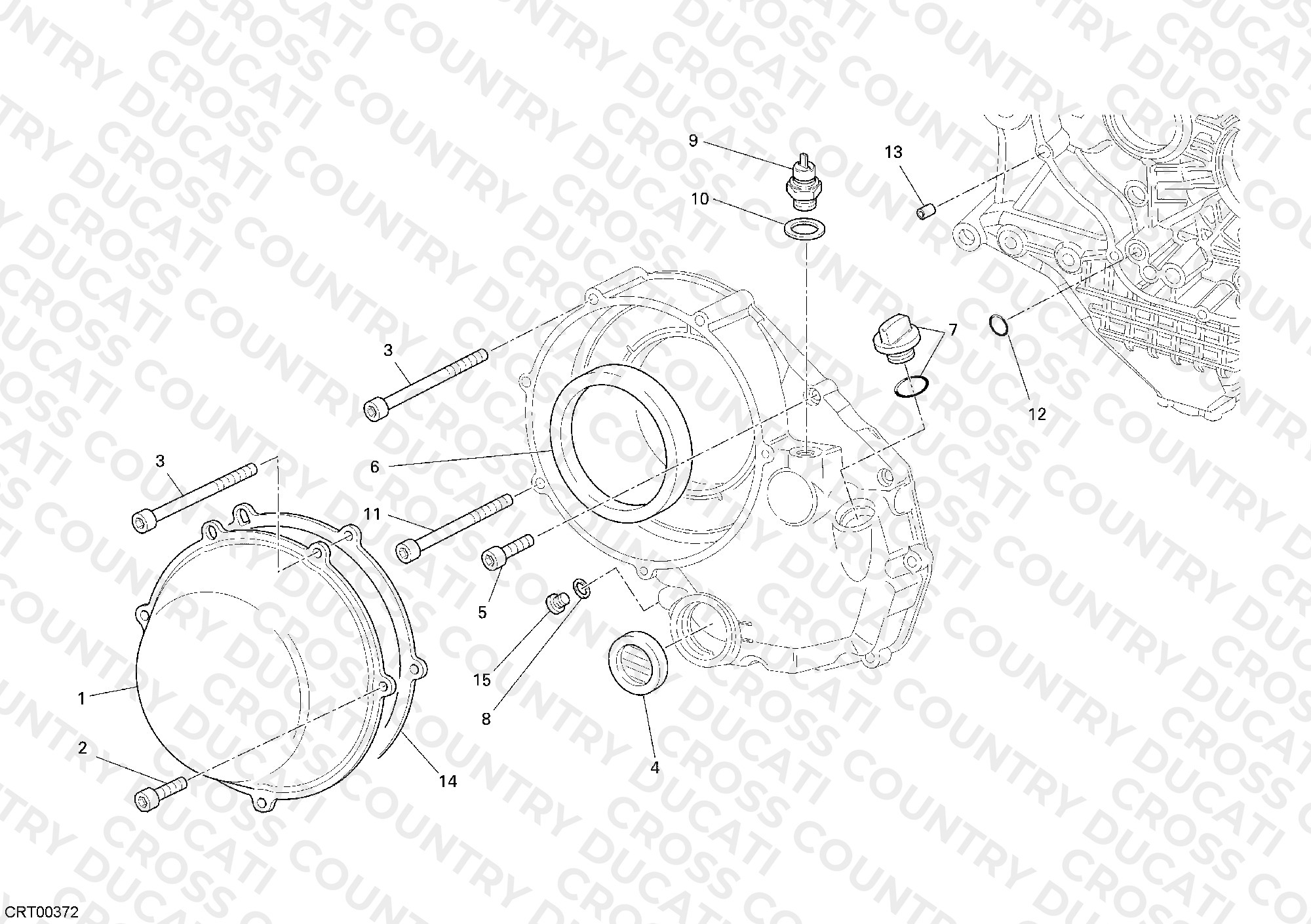 Clutch Cover, Outer