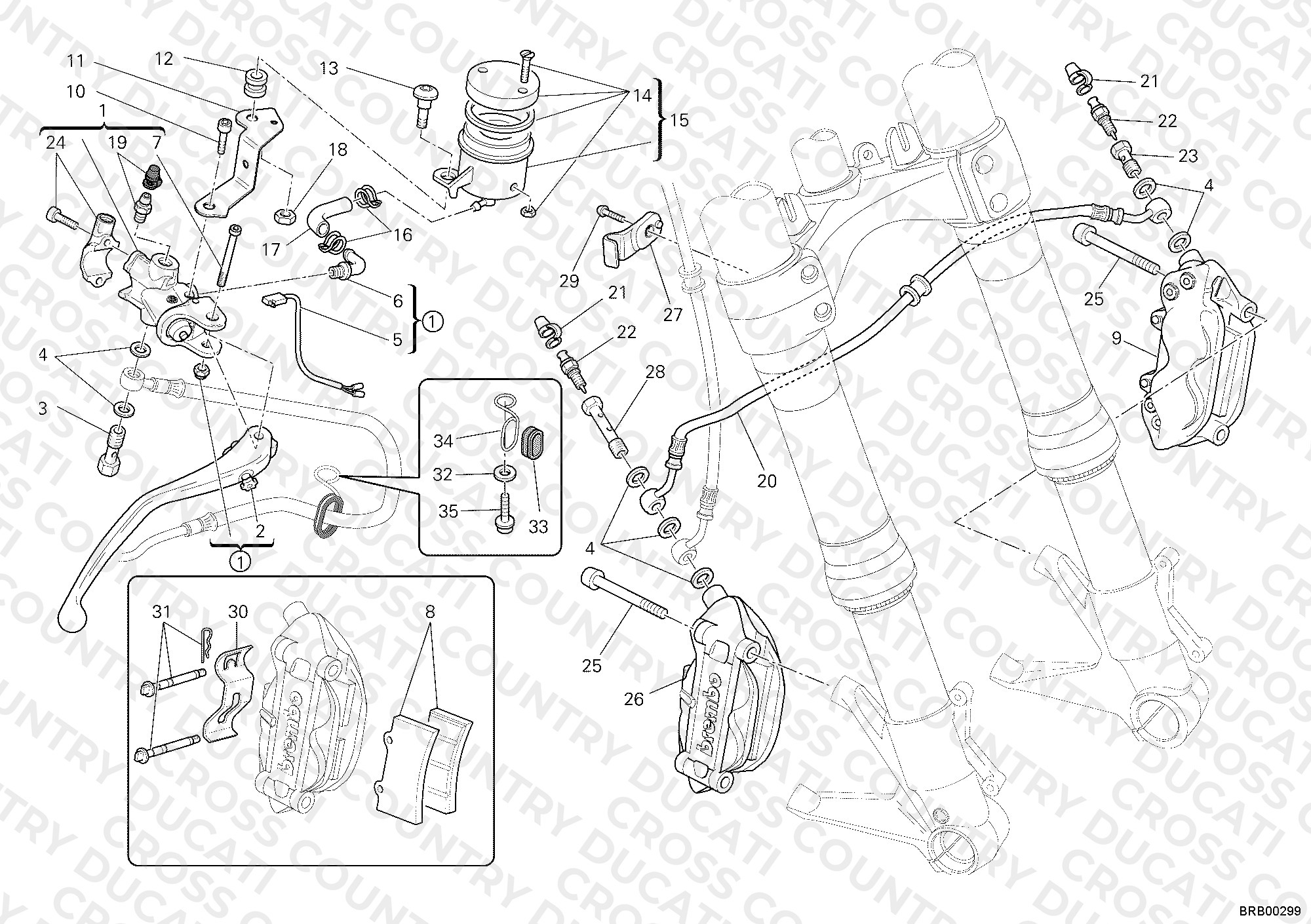 Front Brake System