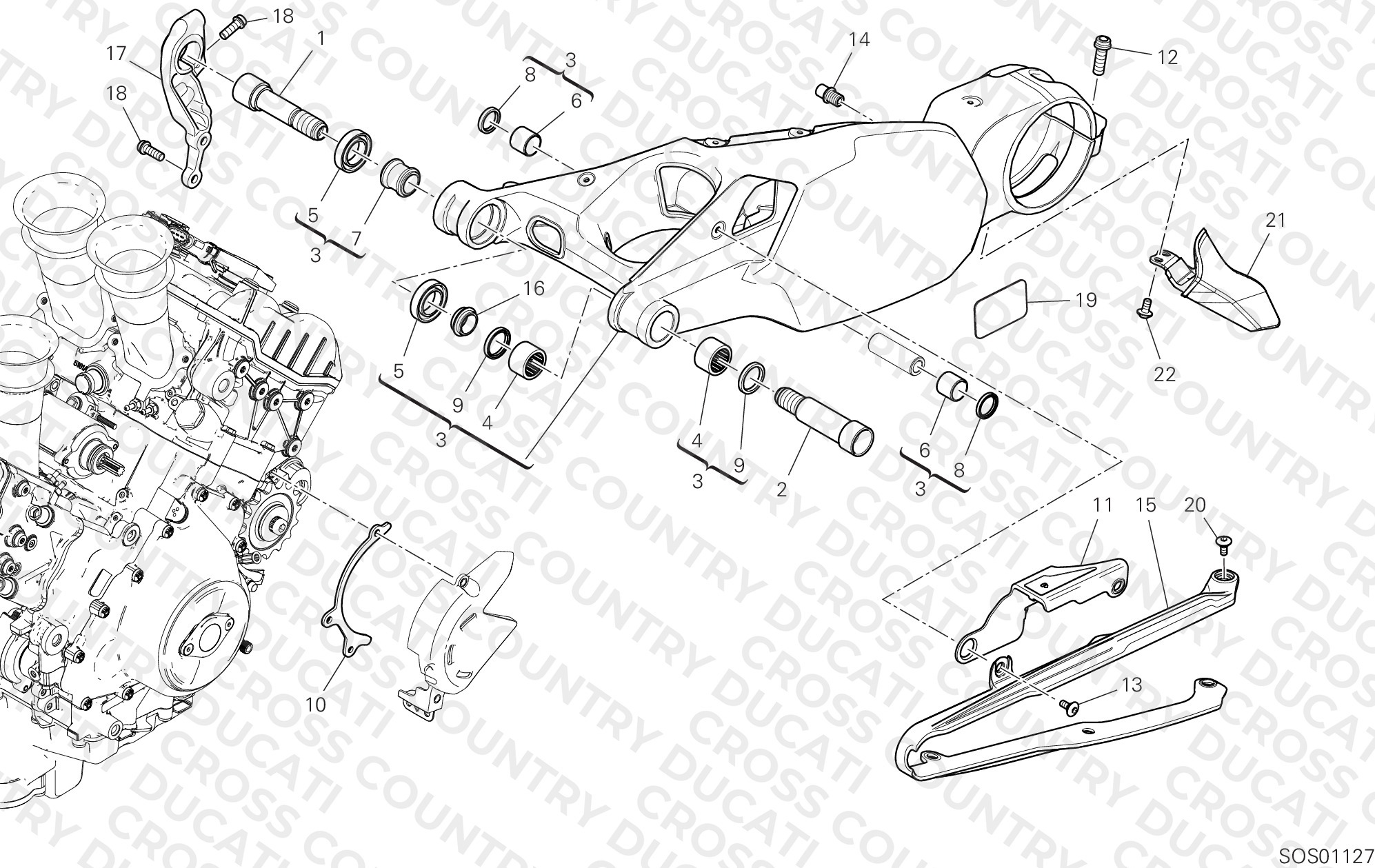 Rear Swinging Arm