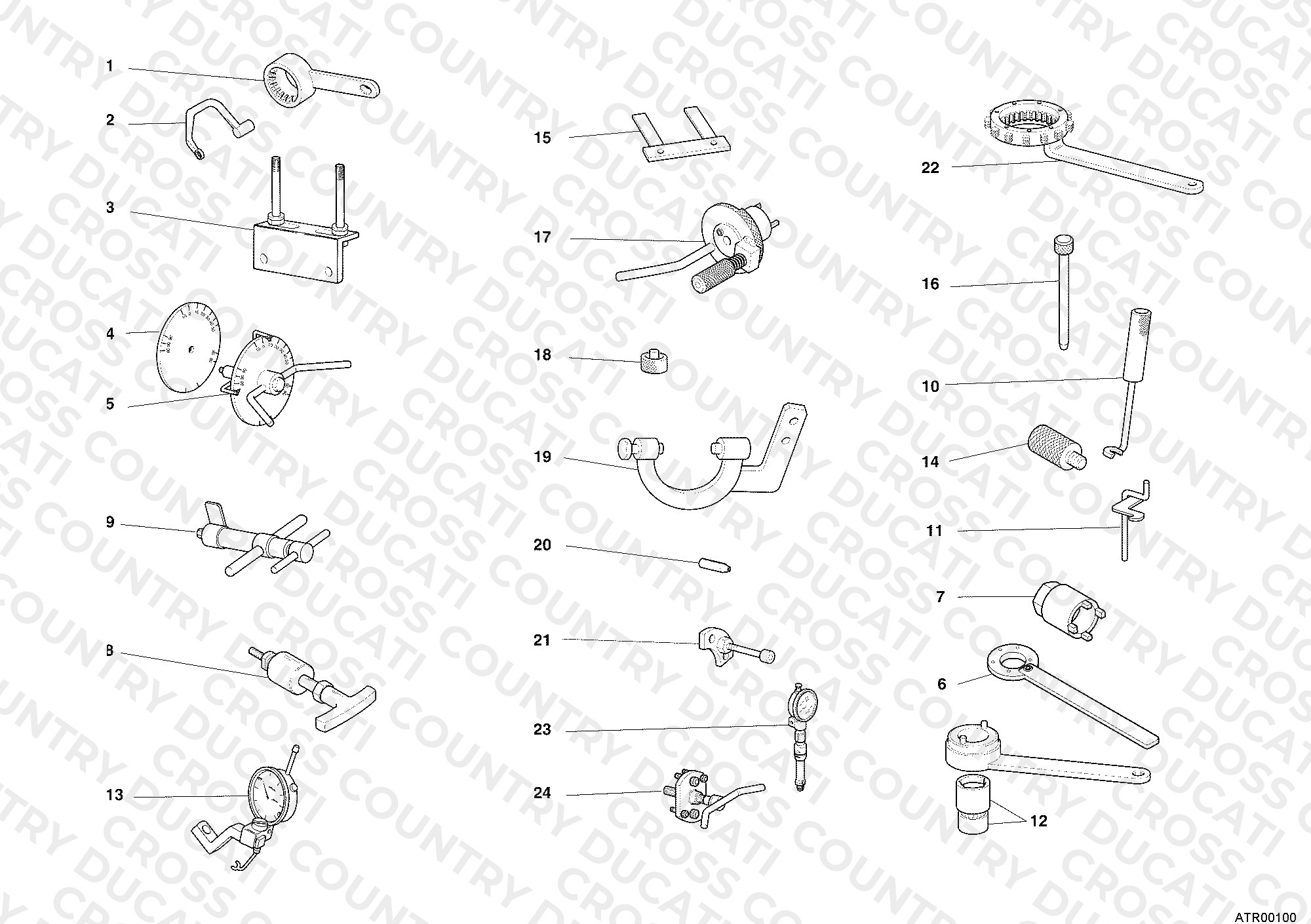 Workshop Service Tools, Engine