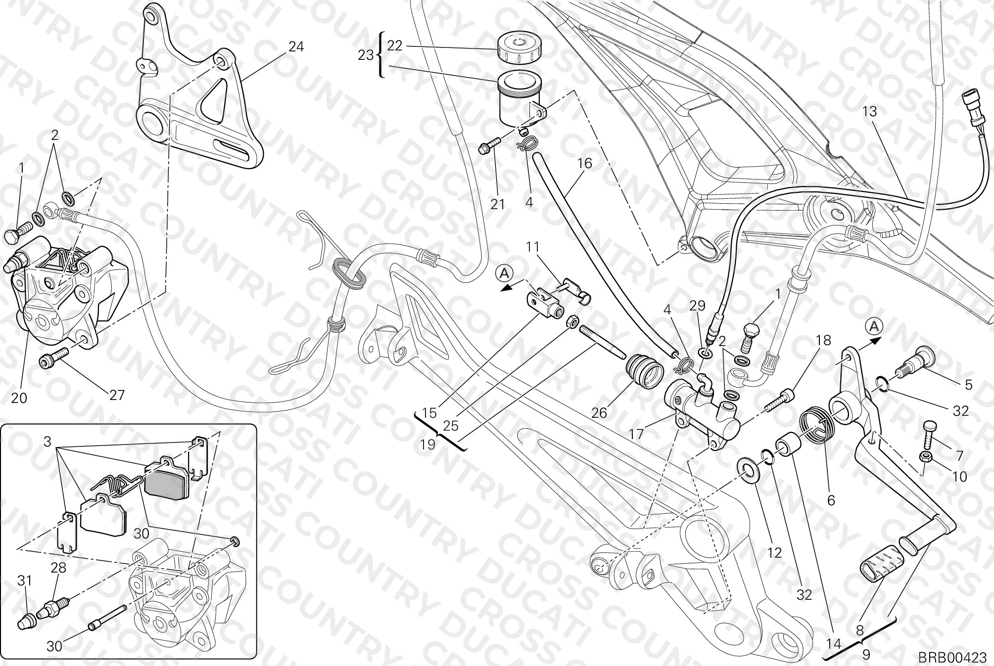 Rear Brake System
