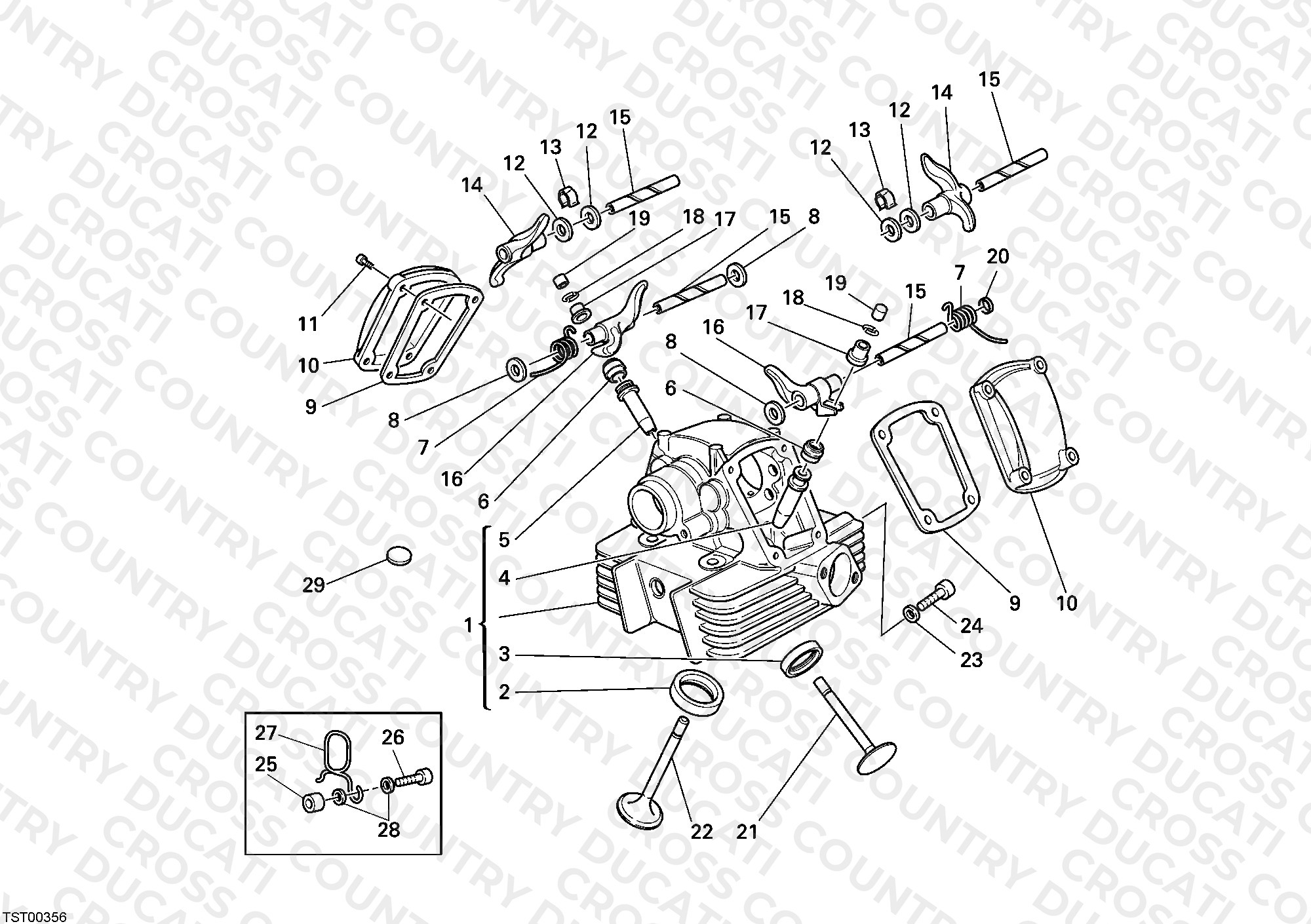 Vertical Cylinder Head