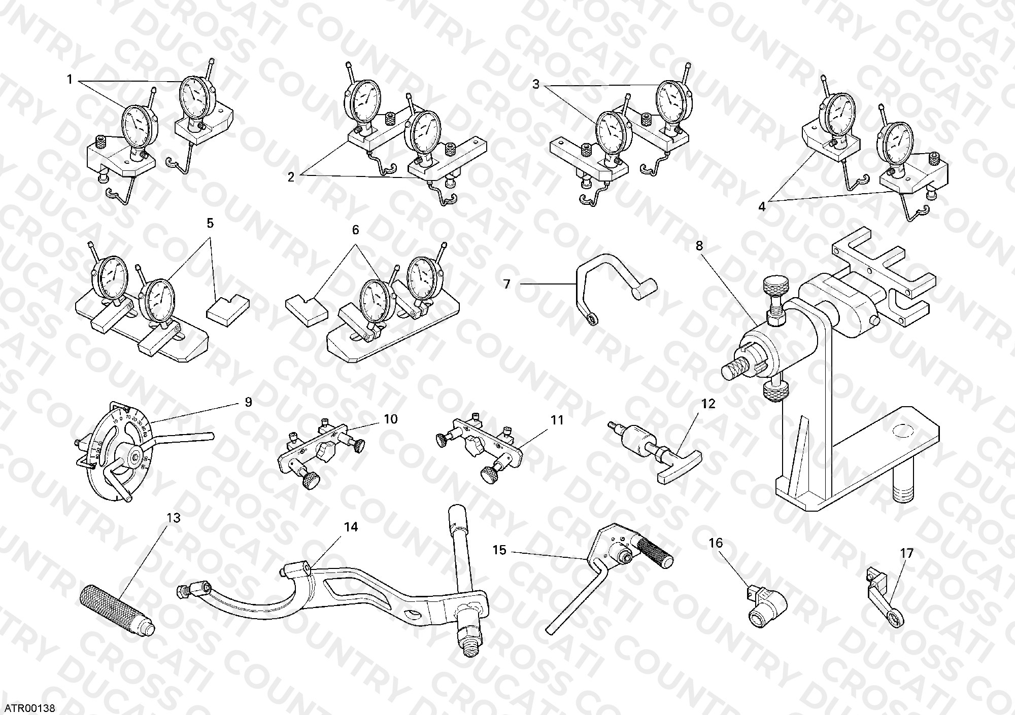 Workshop Service Tools, Engine I
