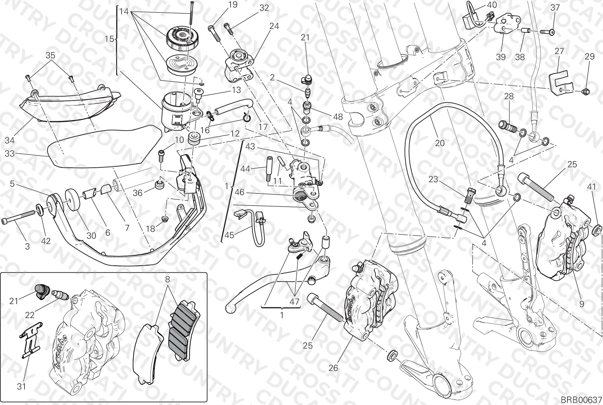 Front Brake System