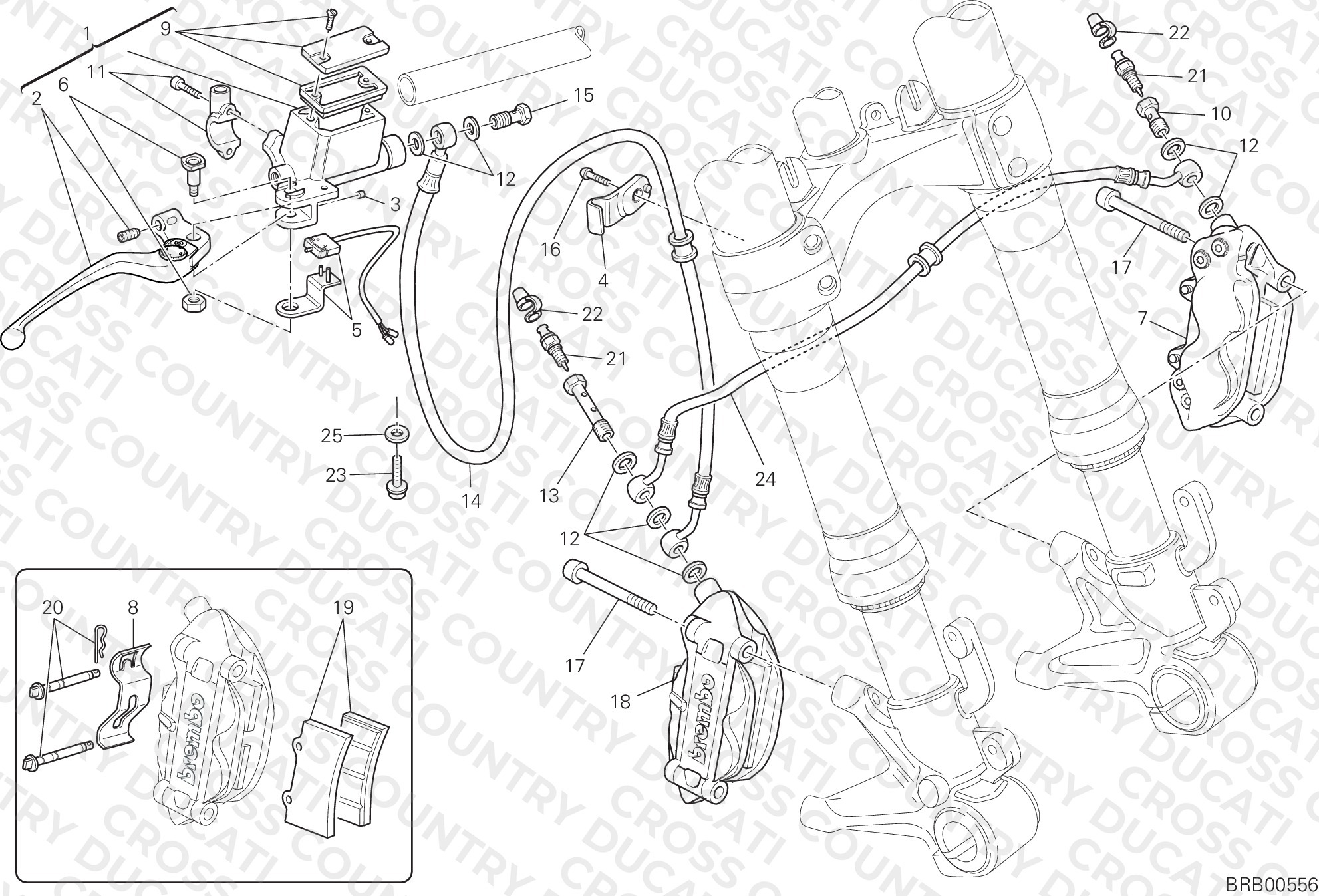 Front Brake System