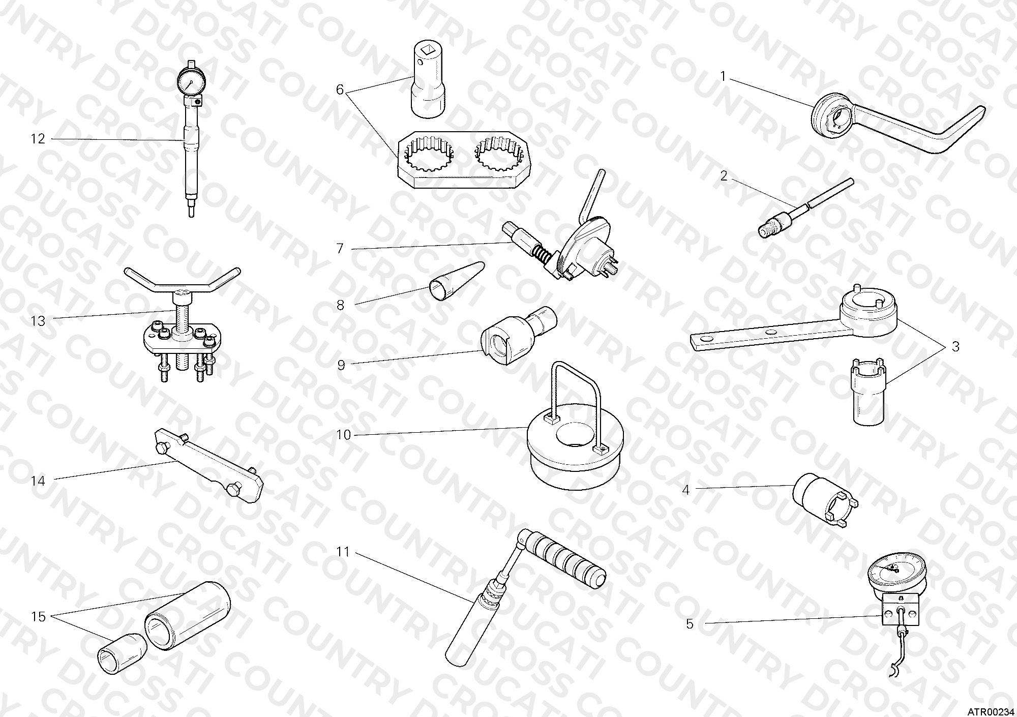 Workshop Service Tools, Engine Ii