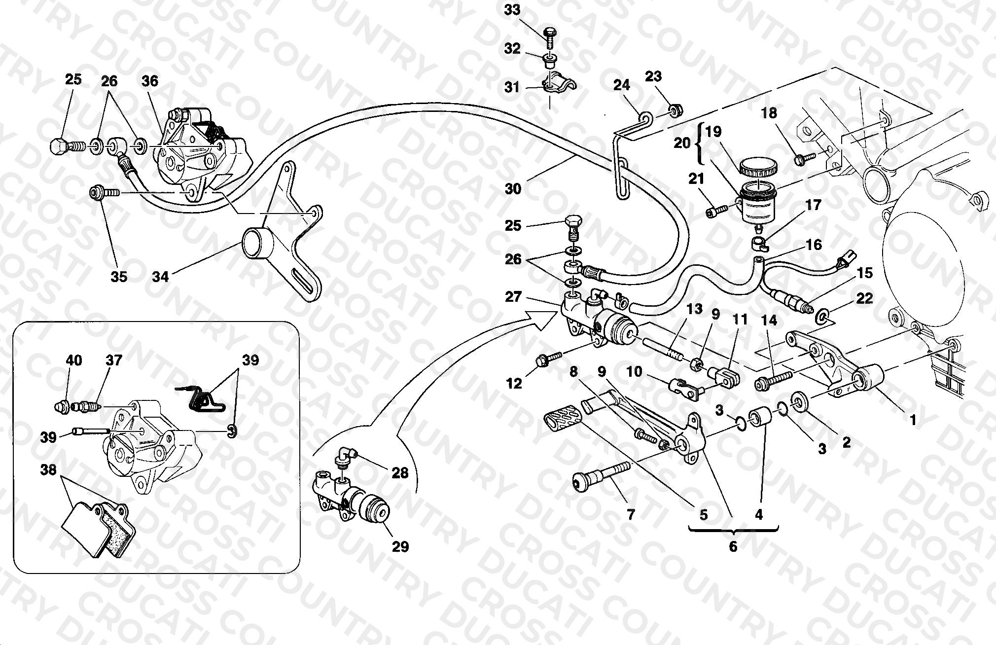 Rear Brake System