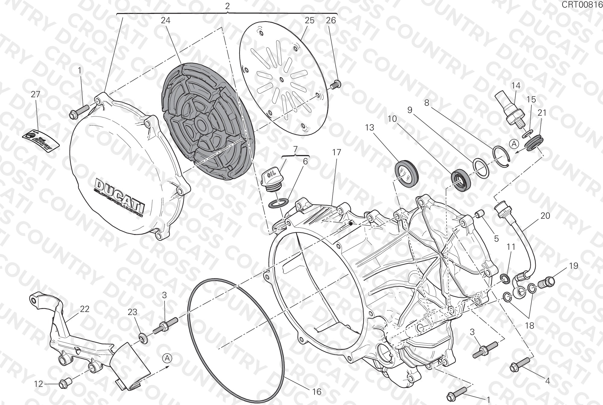 Clutch - Side Crankcase Cover