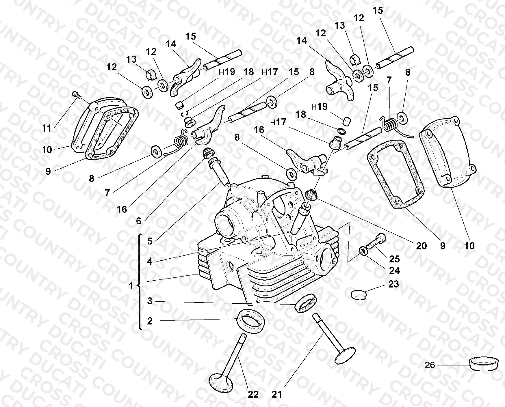 Vertical Cylinder Head
