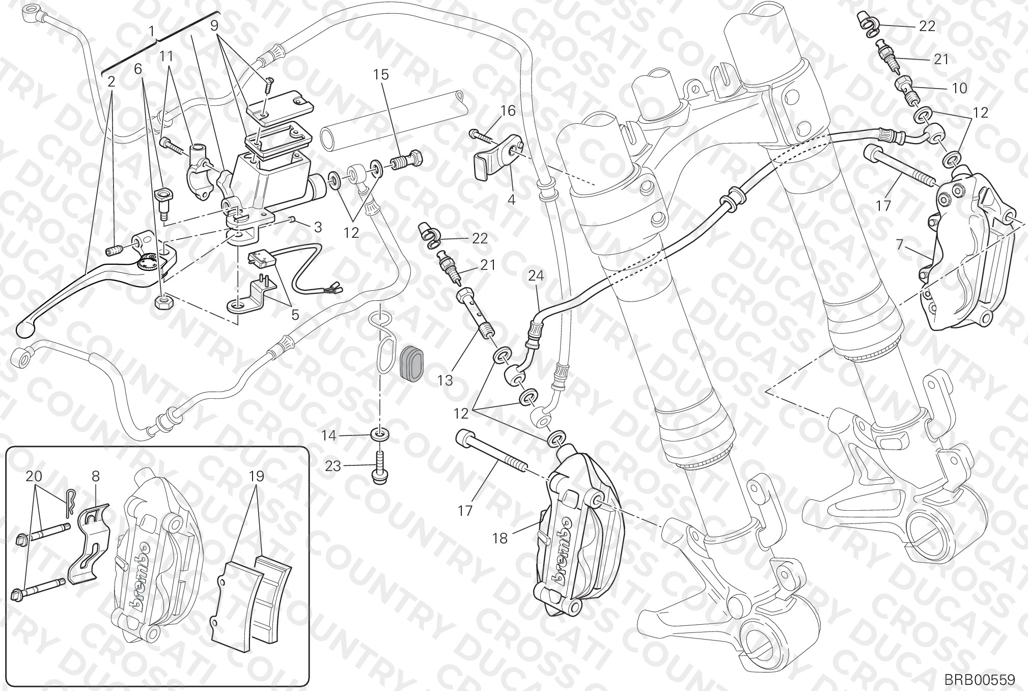 Front Brake System