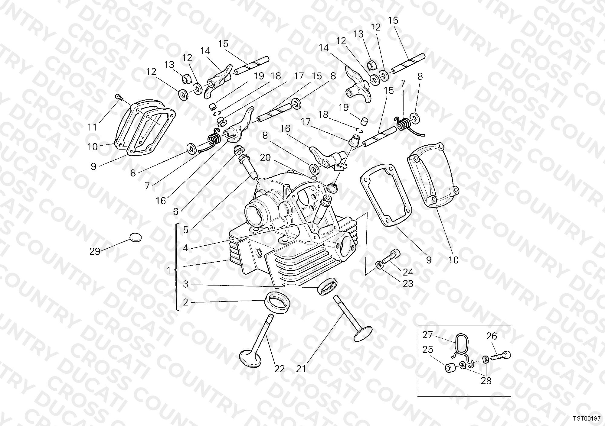 Vertical Cylinder Head
