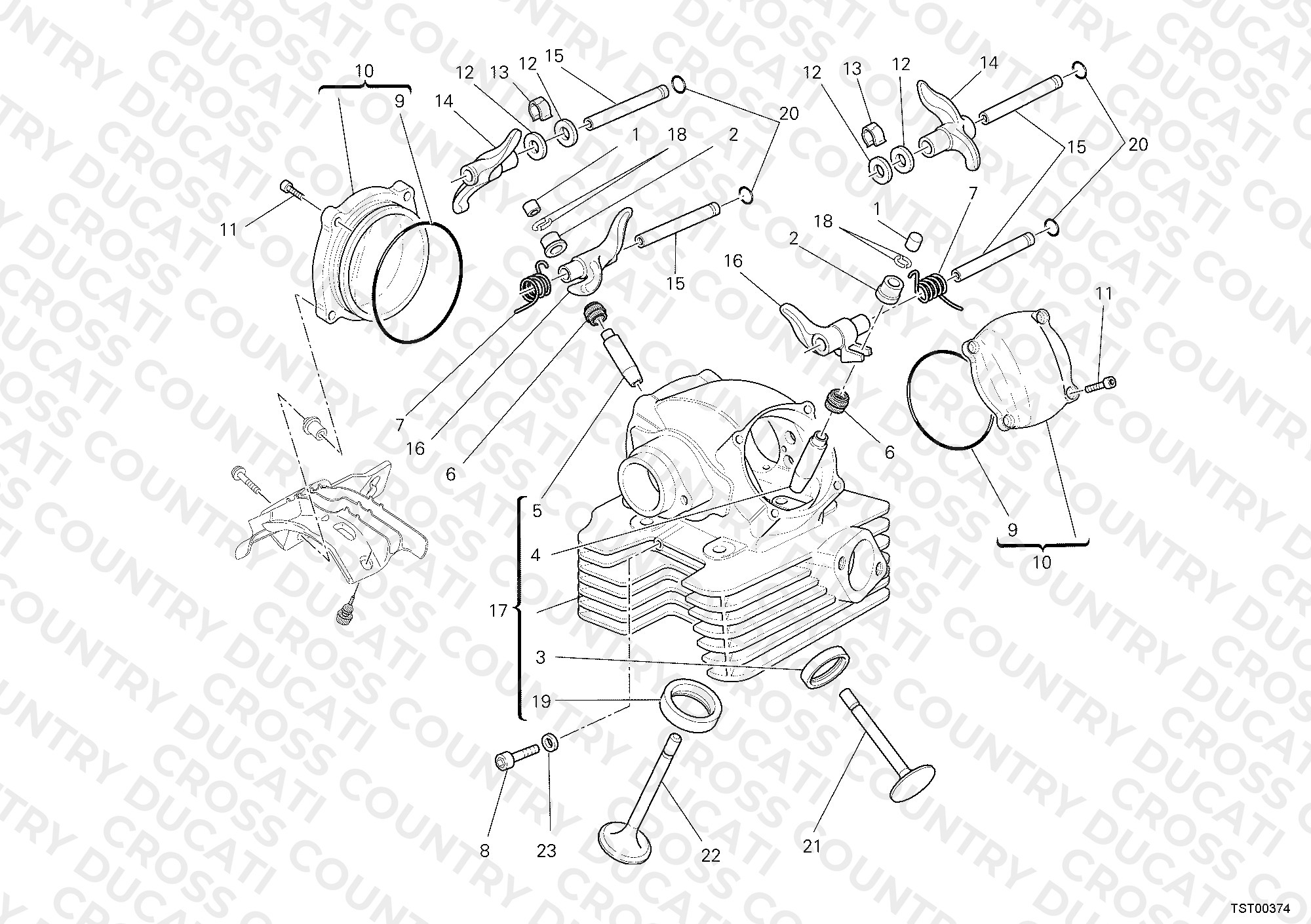 Vertical Cylinder Head