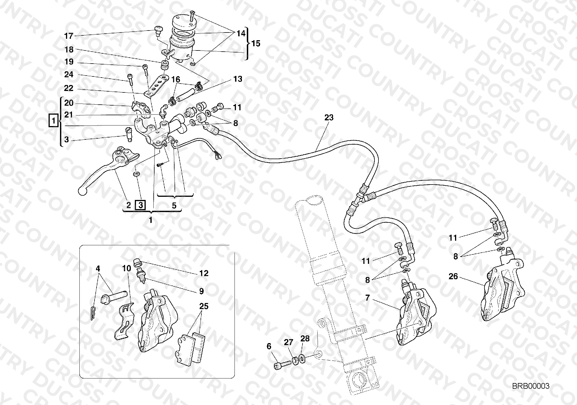 Front Brake System
