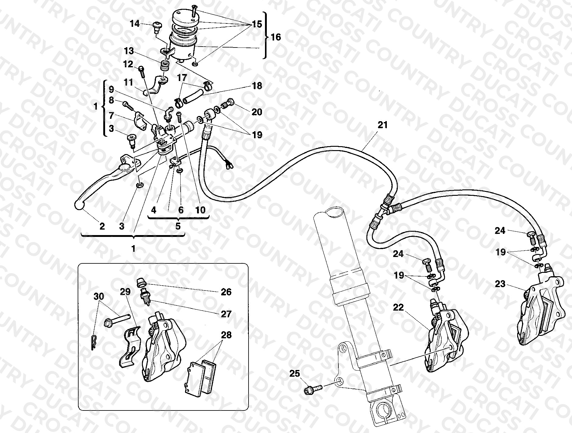 Front Brake System