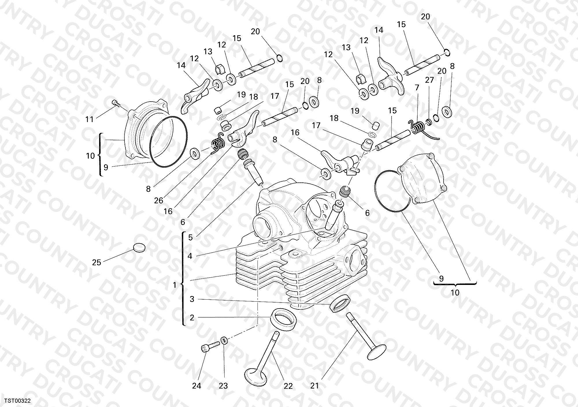 Vertical Cylinder Head