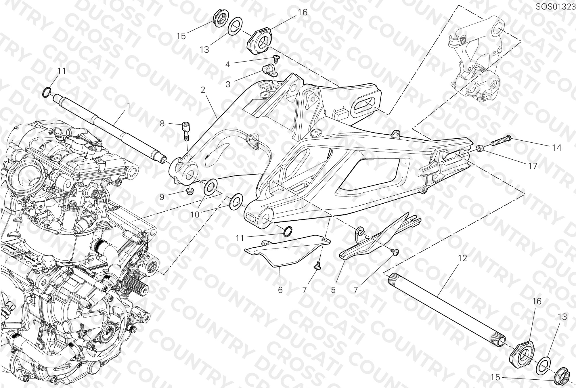 Rear Swinging Arm